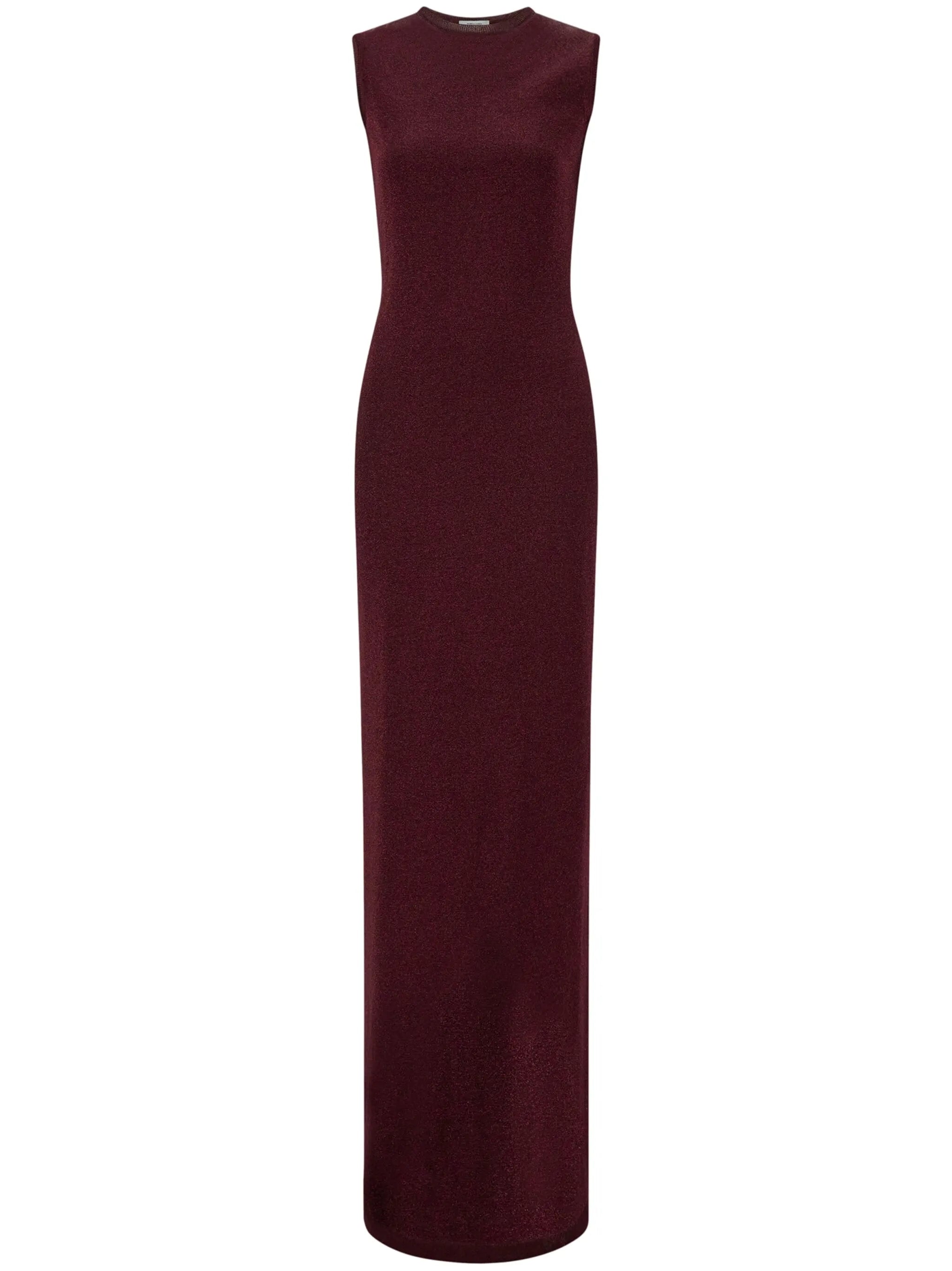 lurex maxi dress