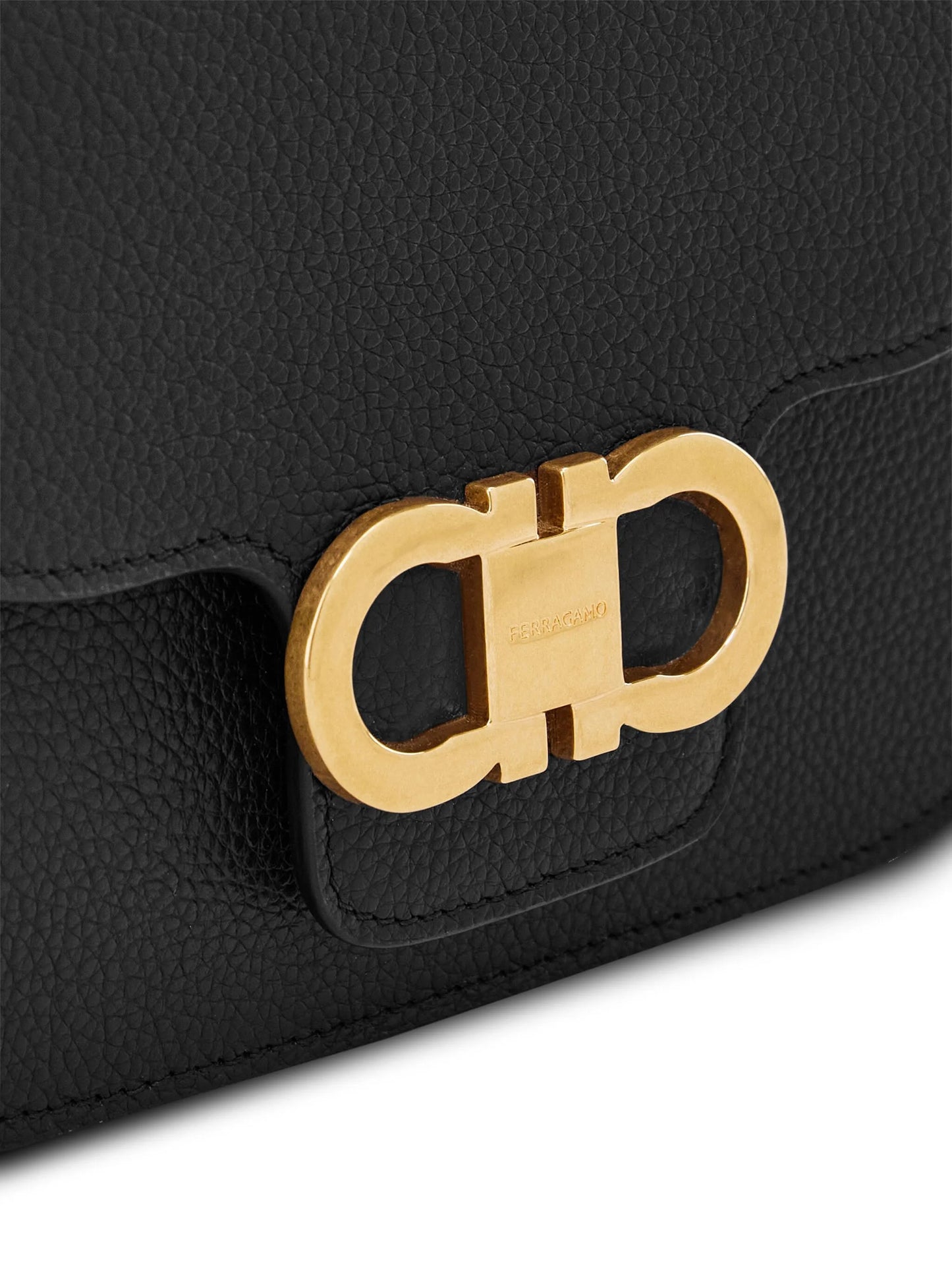 Double Gancini shoulder bag