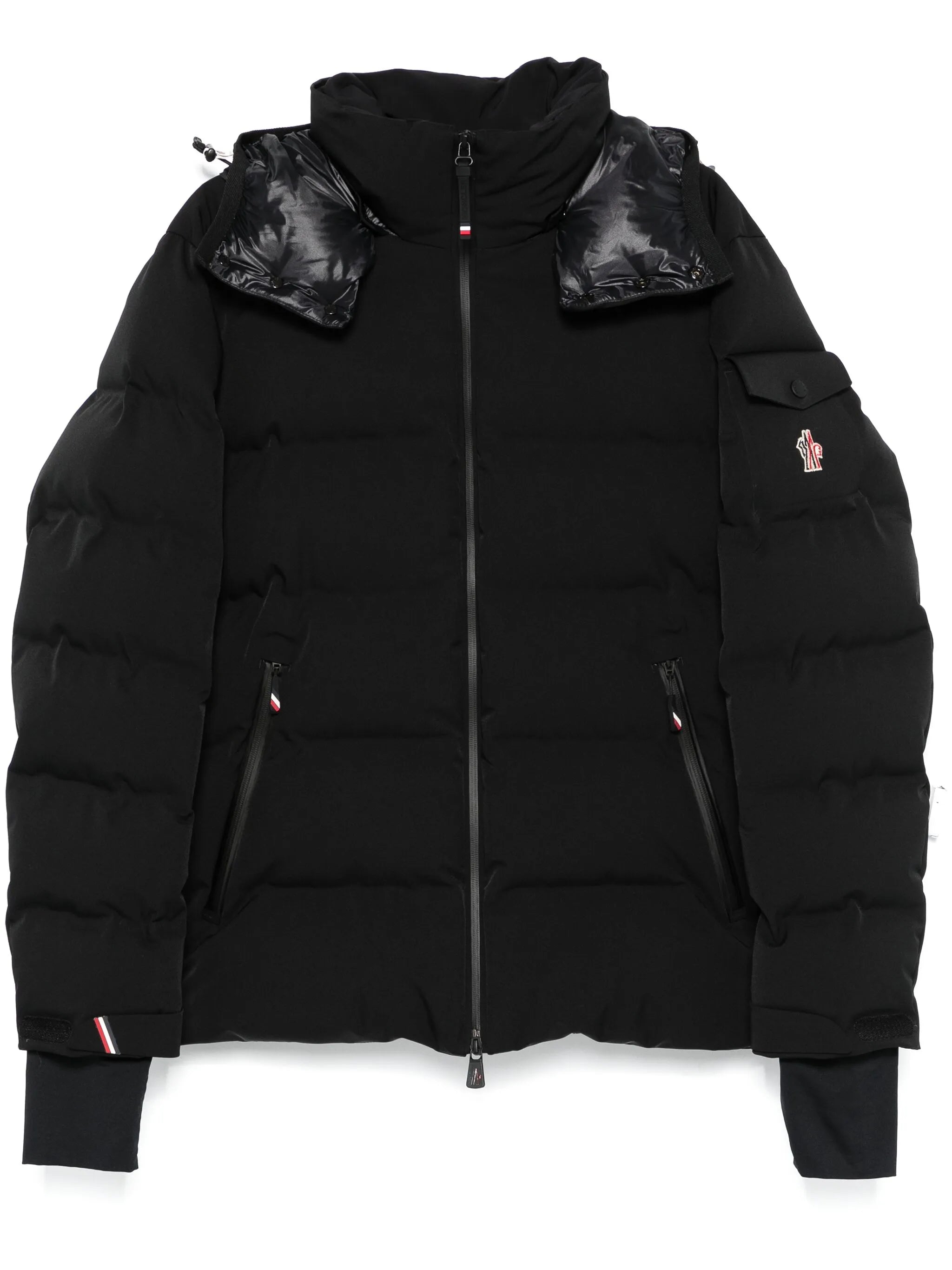 hooded padded jacket