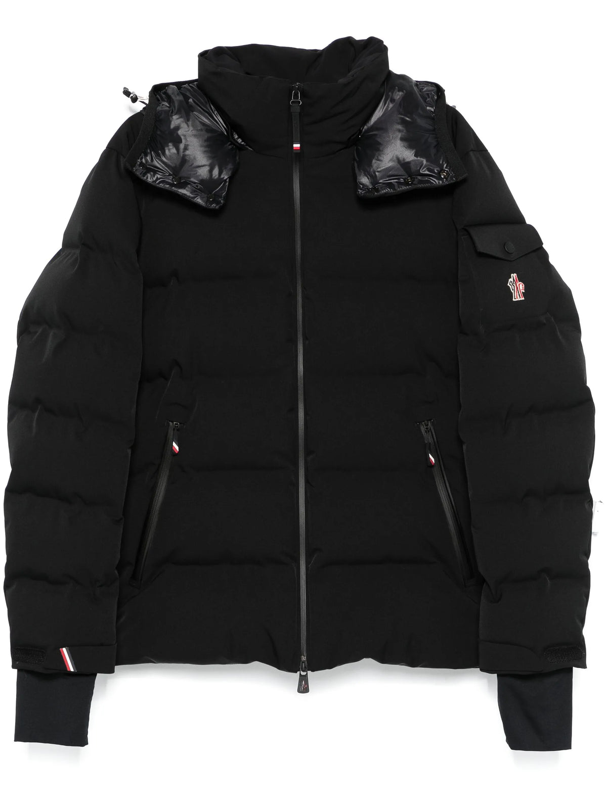 hooded padded jacket