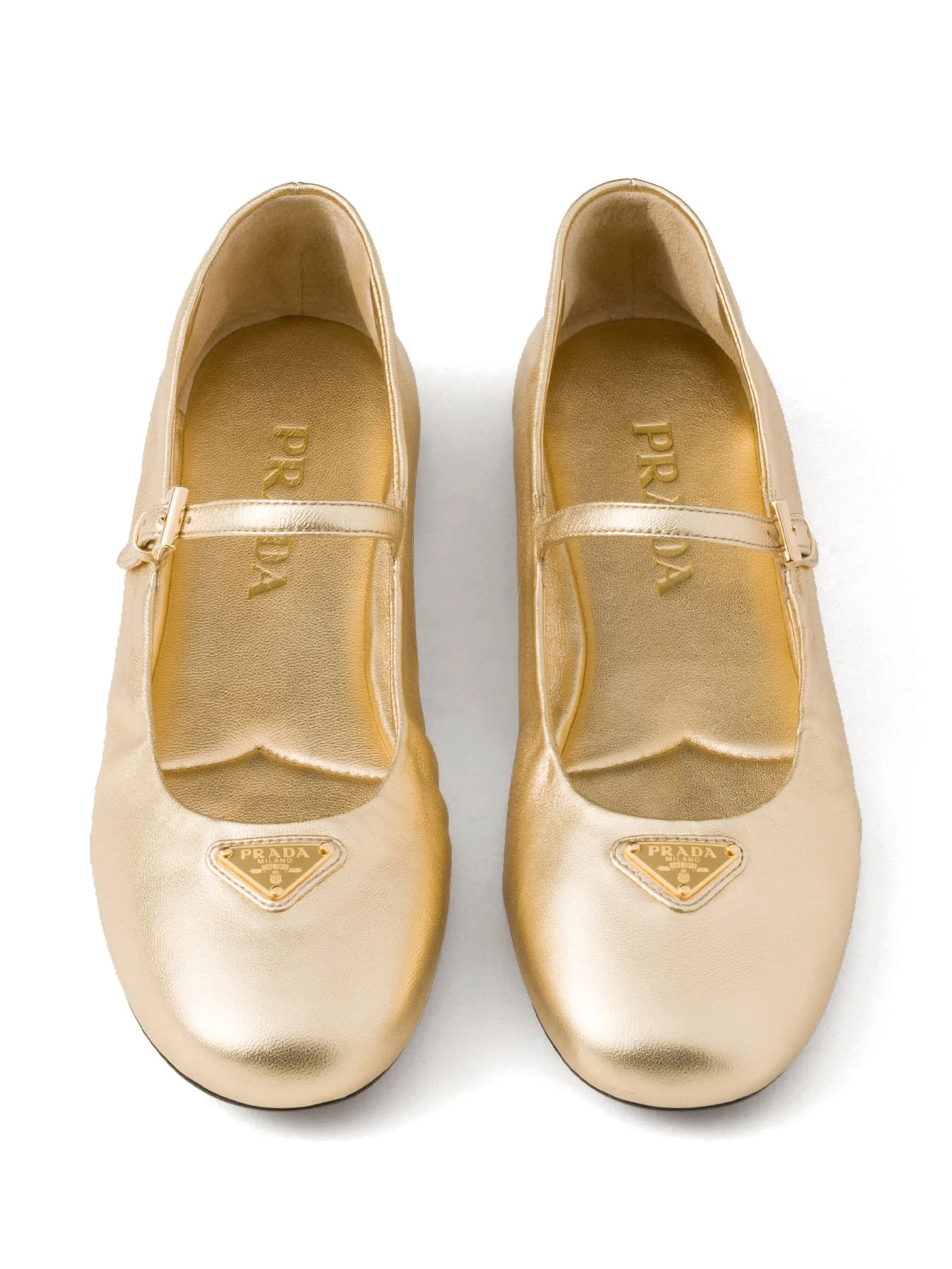 leather ballerina shoes