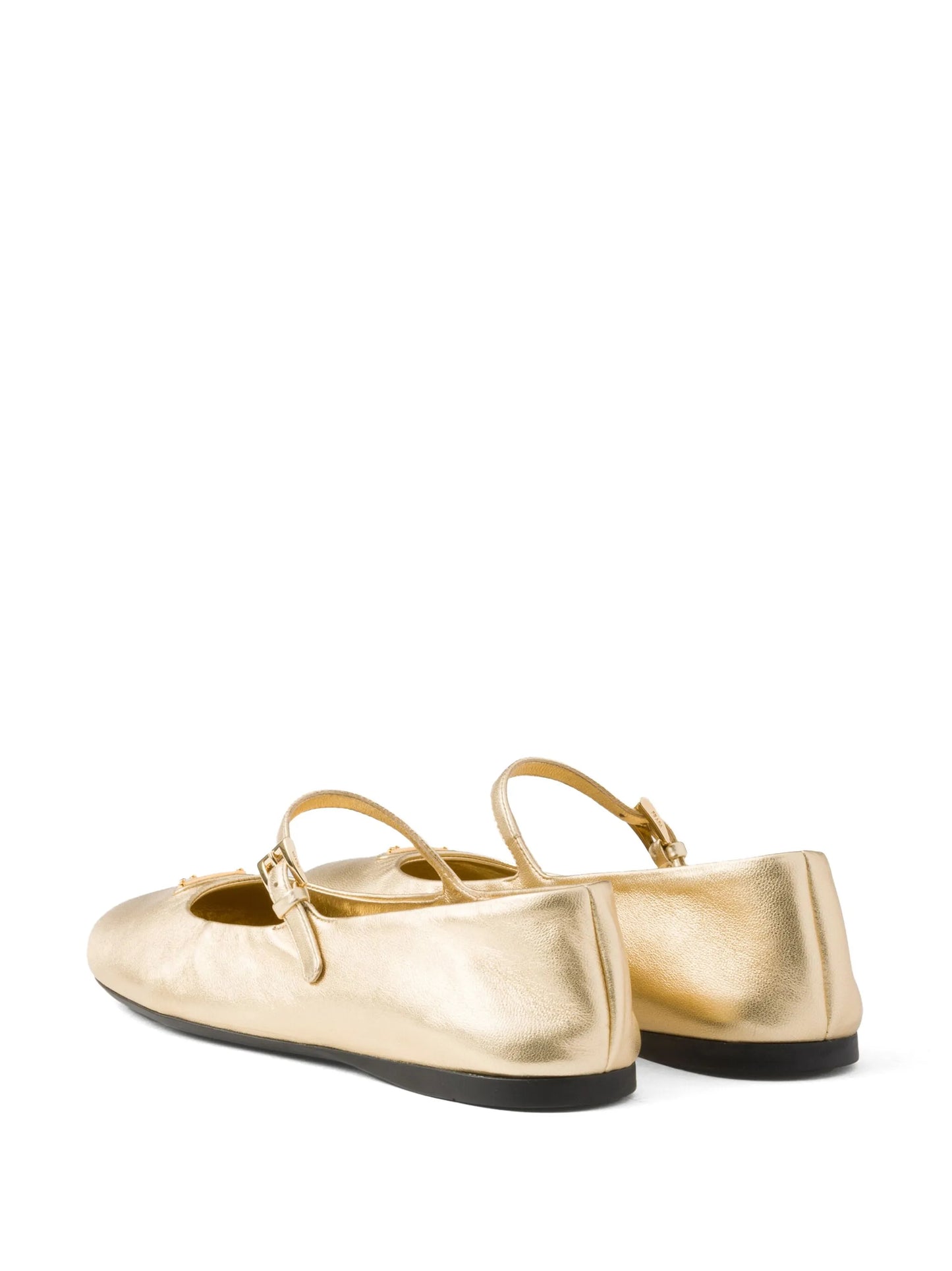 leather ballerina shoes