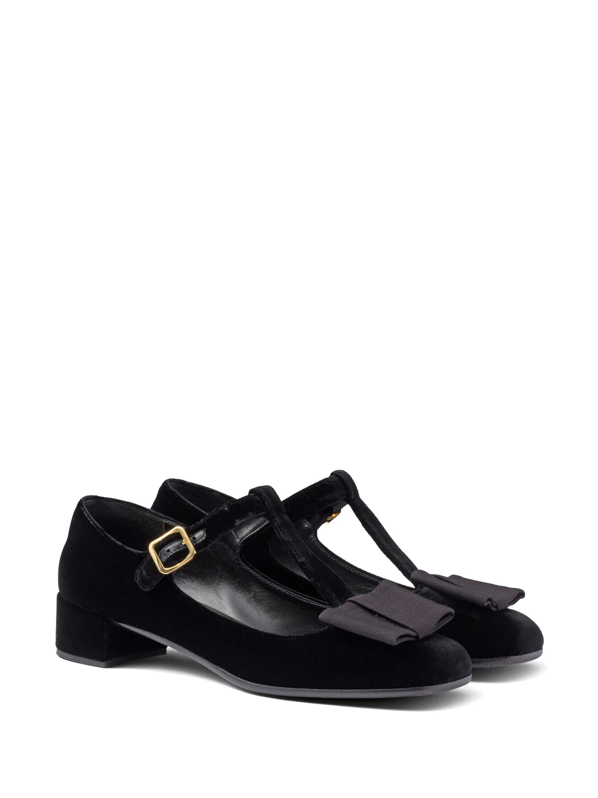 35mm velvet pumps