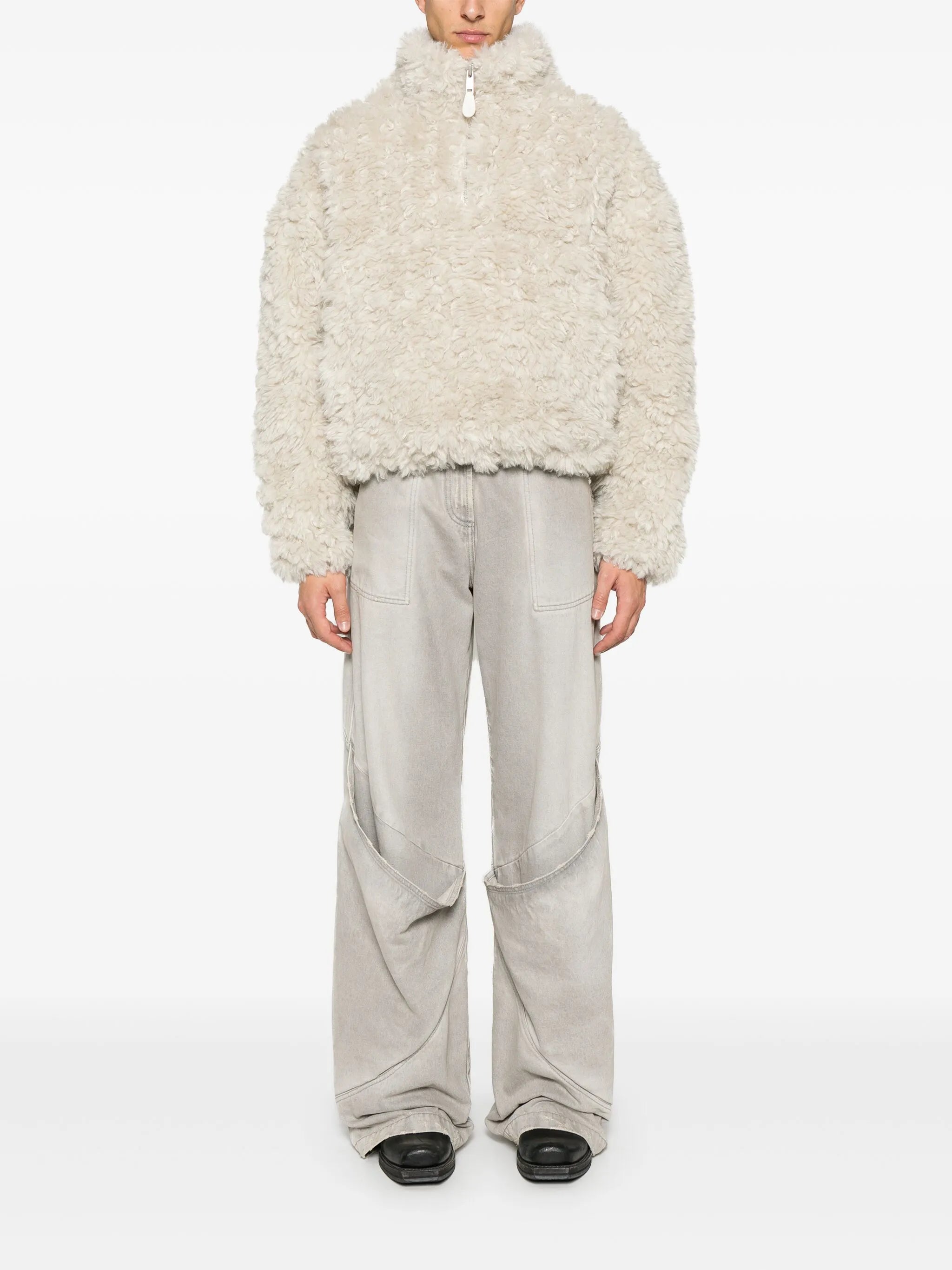 Fluffy sweater