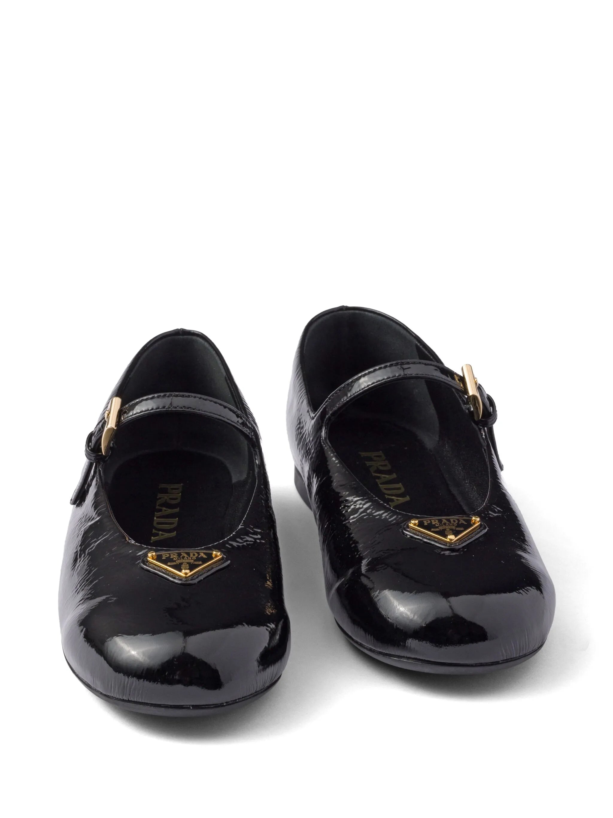 leather ballerina shoes