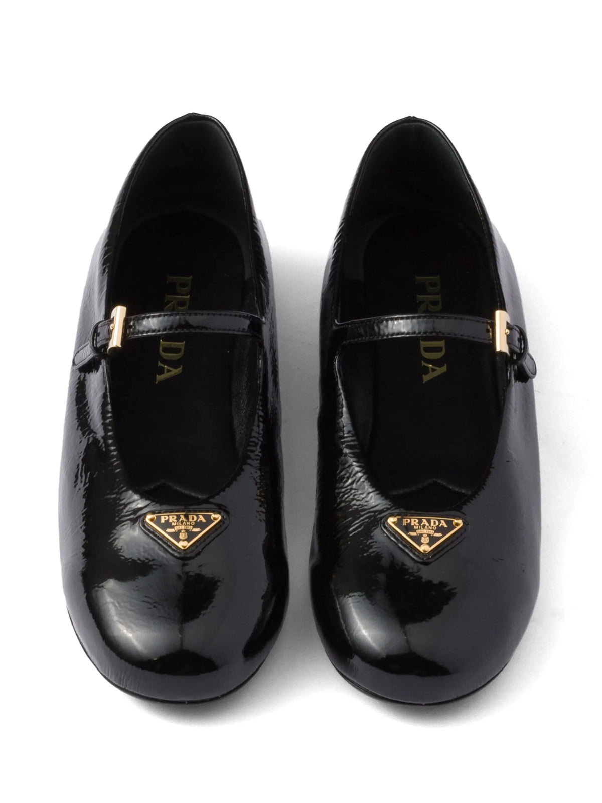 naplak patent leather ballerinas
