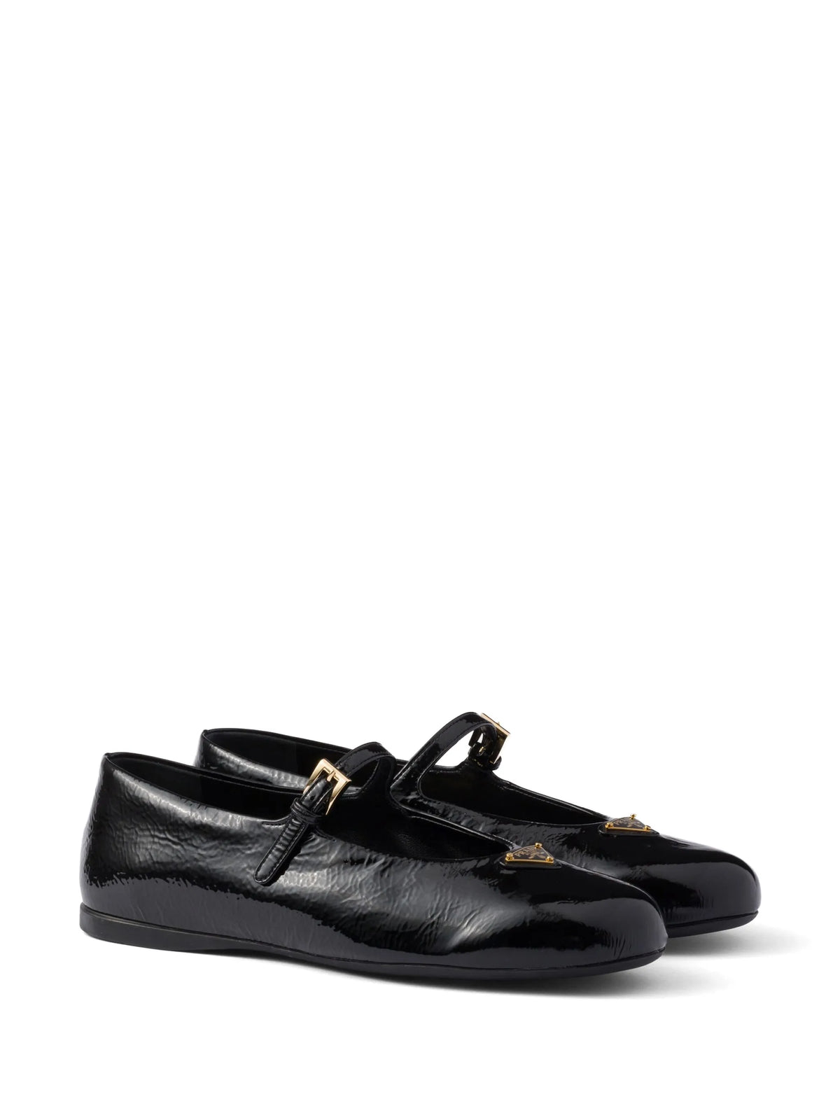naplak patent leather ballerinas