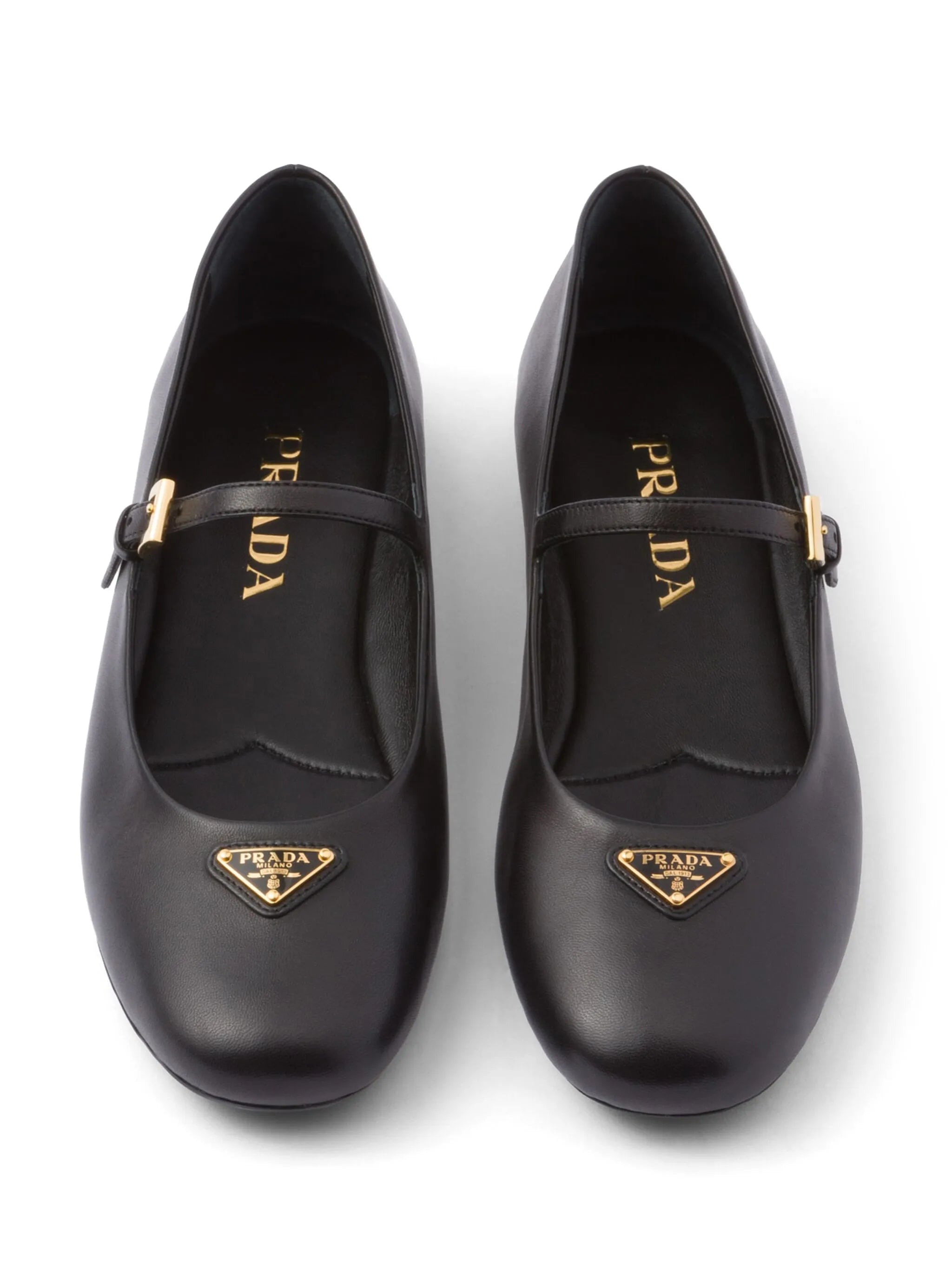 leather ballerina shoes