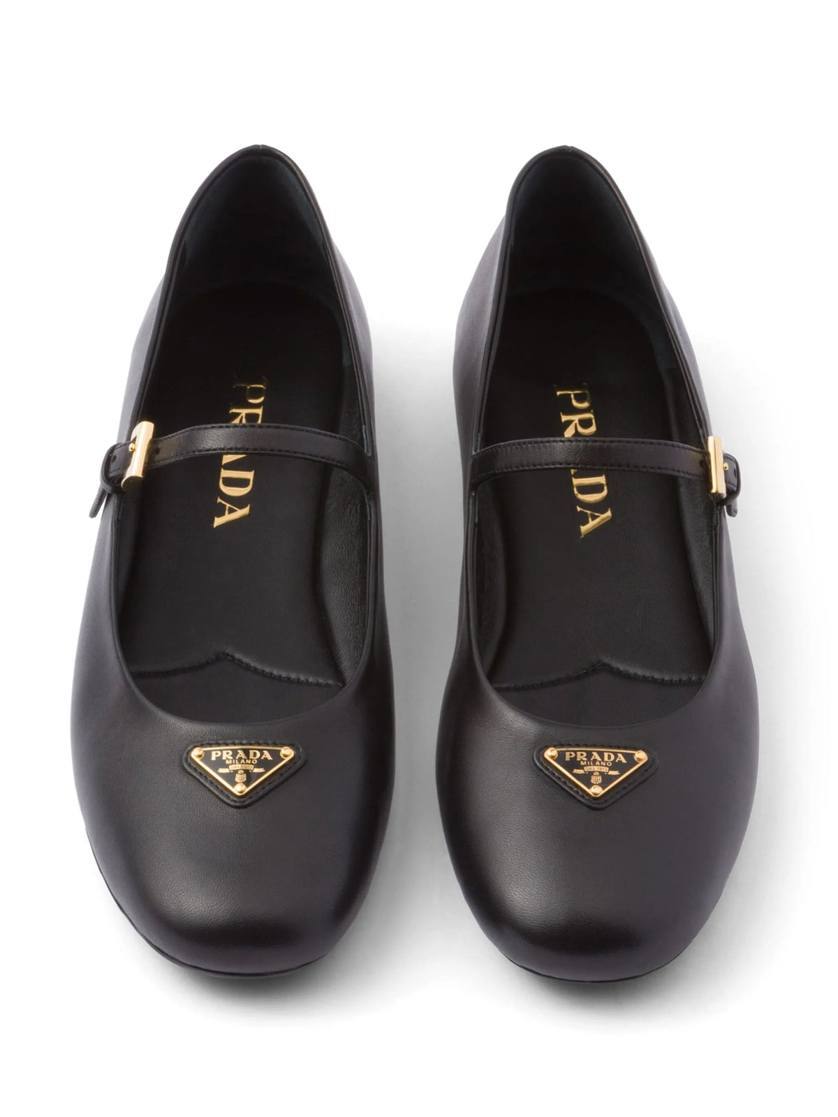 leather ballerina shoes
