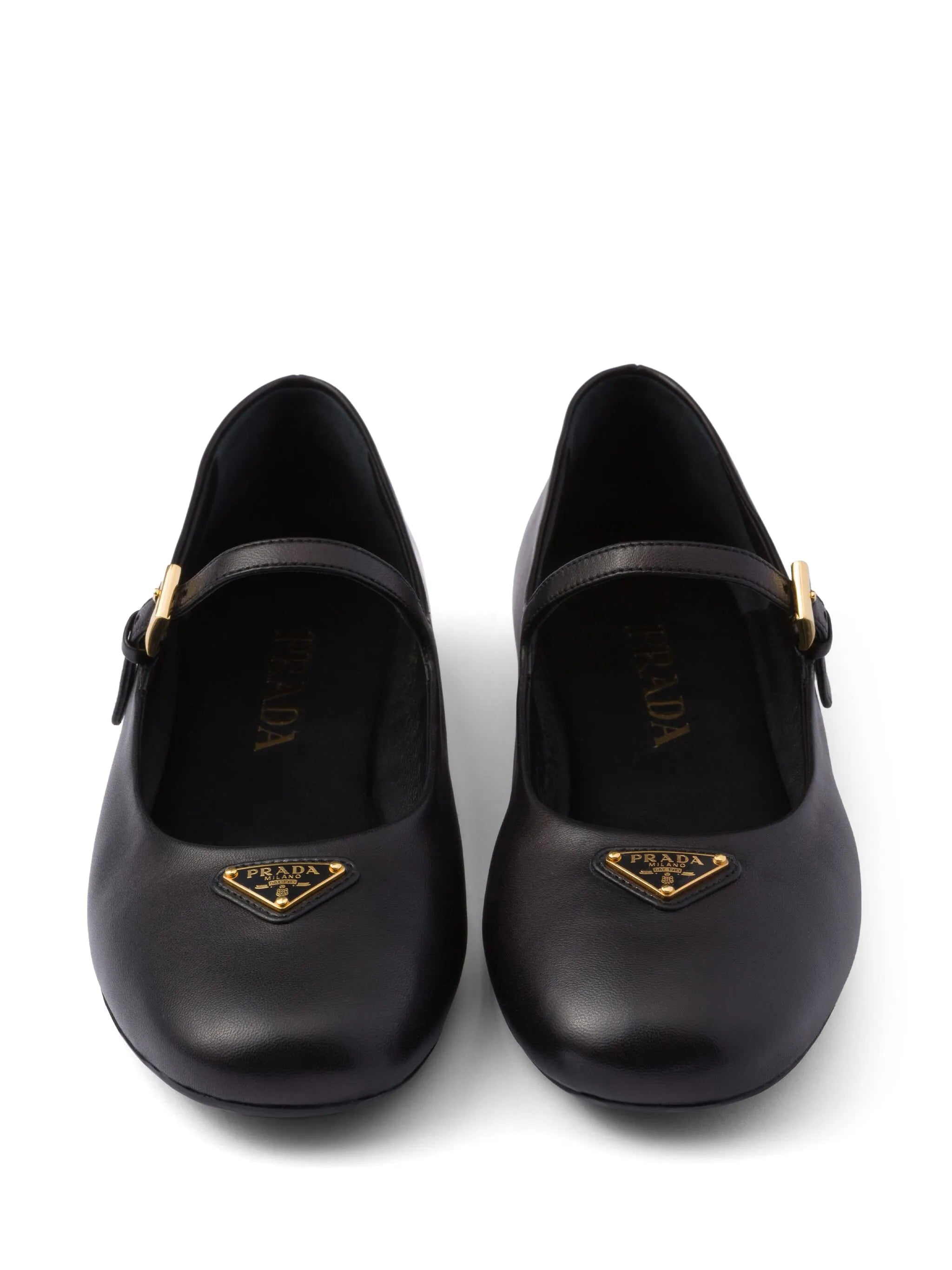 leather ballerina shoes