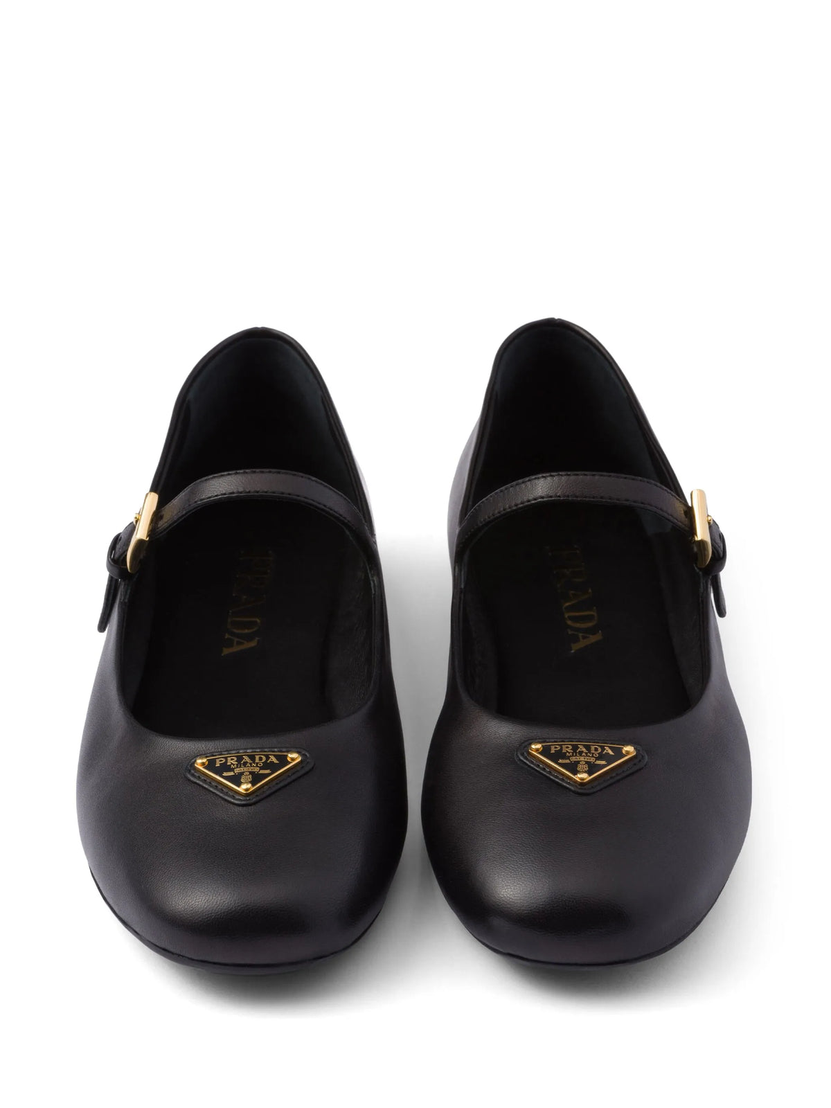 leather ballerina shoes