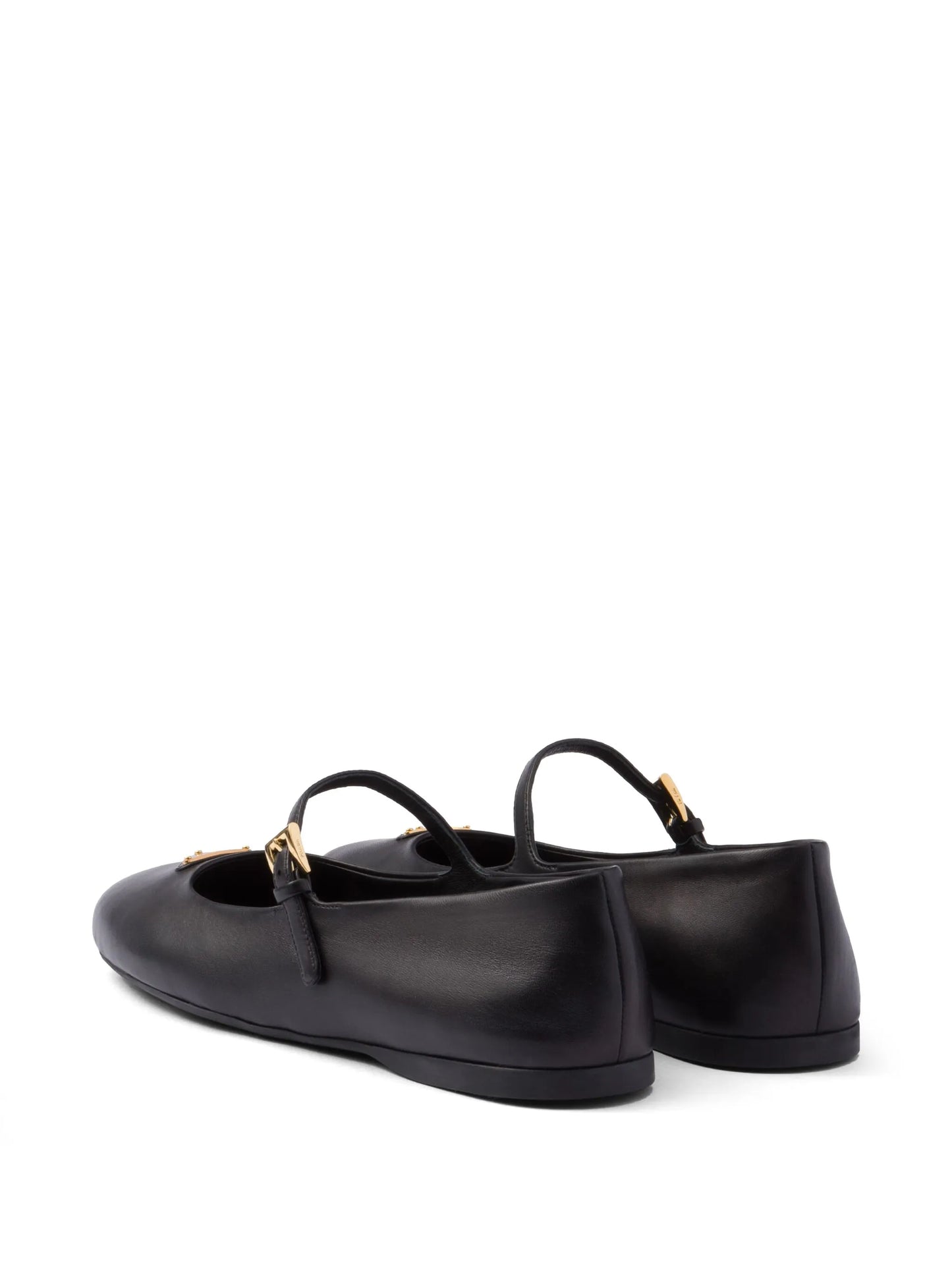 leather ballerina shoes