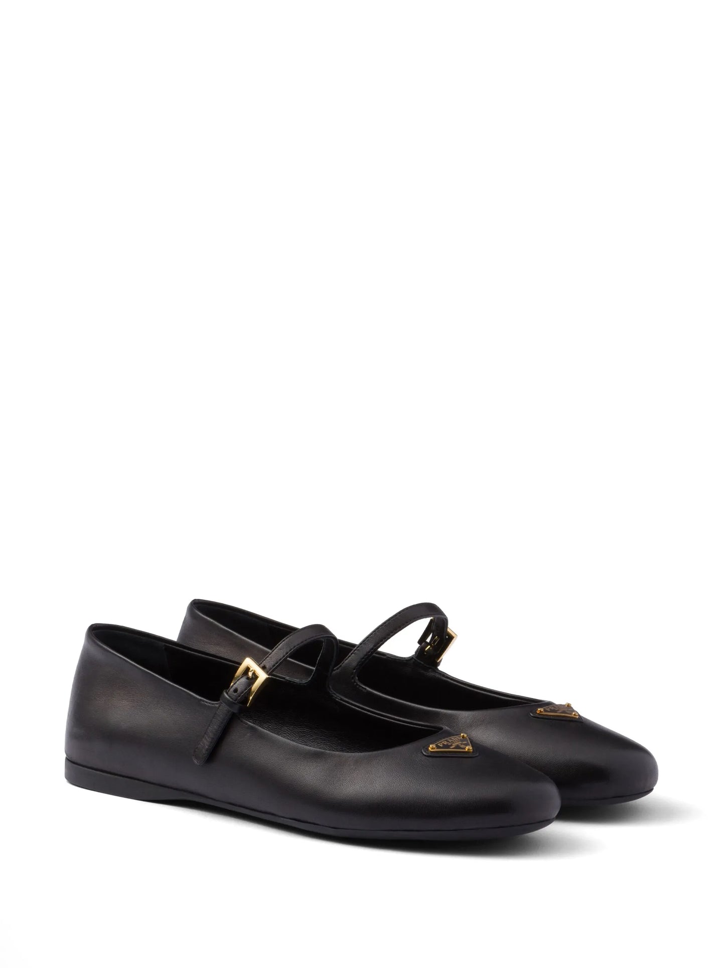 leather ballerina shoes