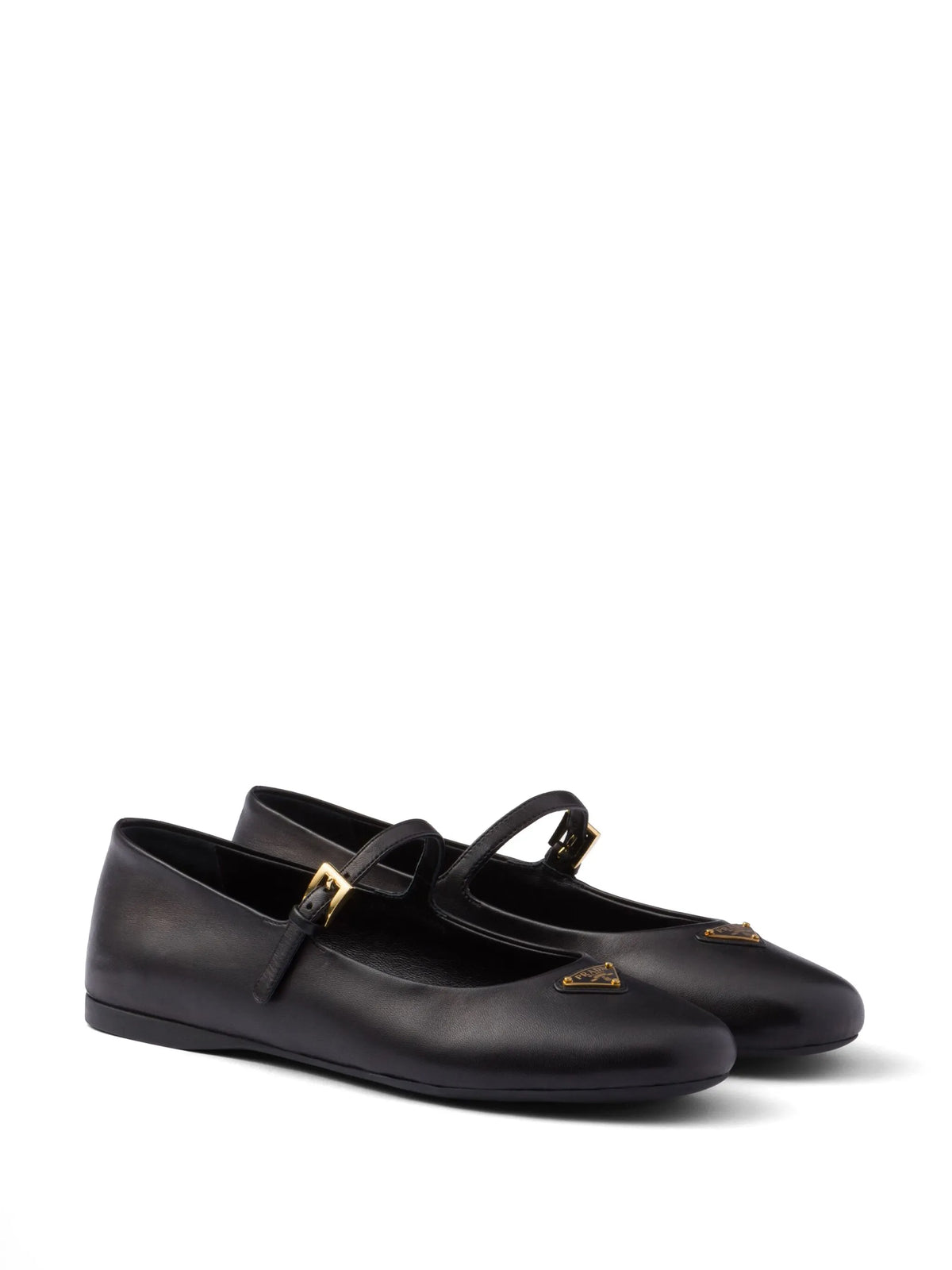 leather ballerina shoes