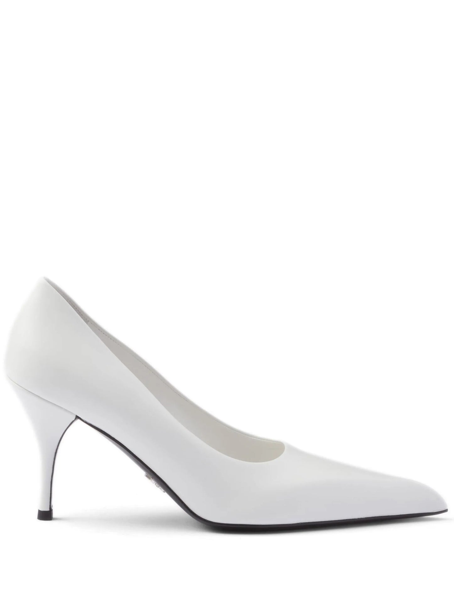 85mm leather pumps