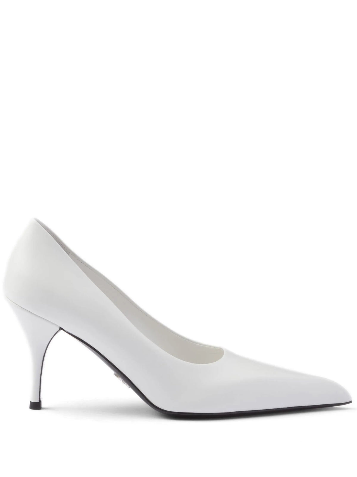 85mm leather pumps