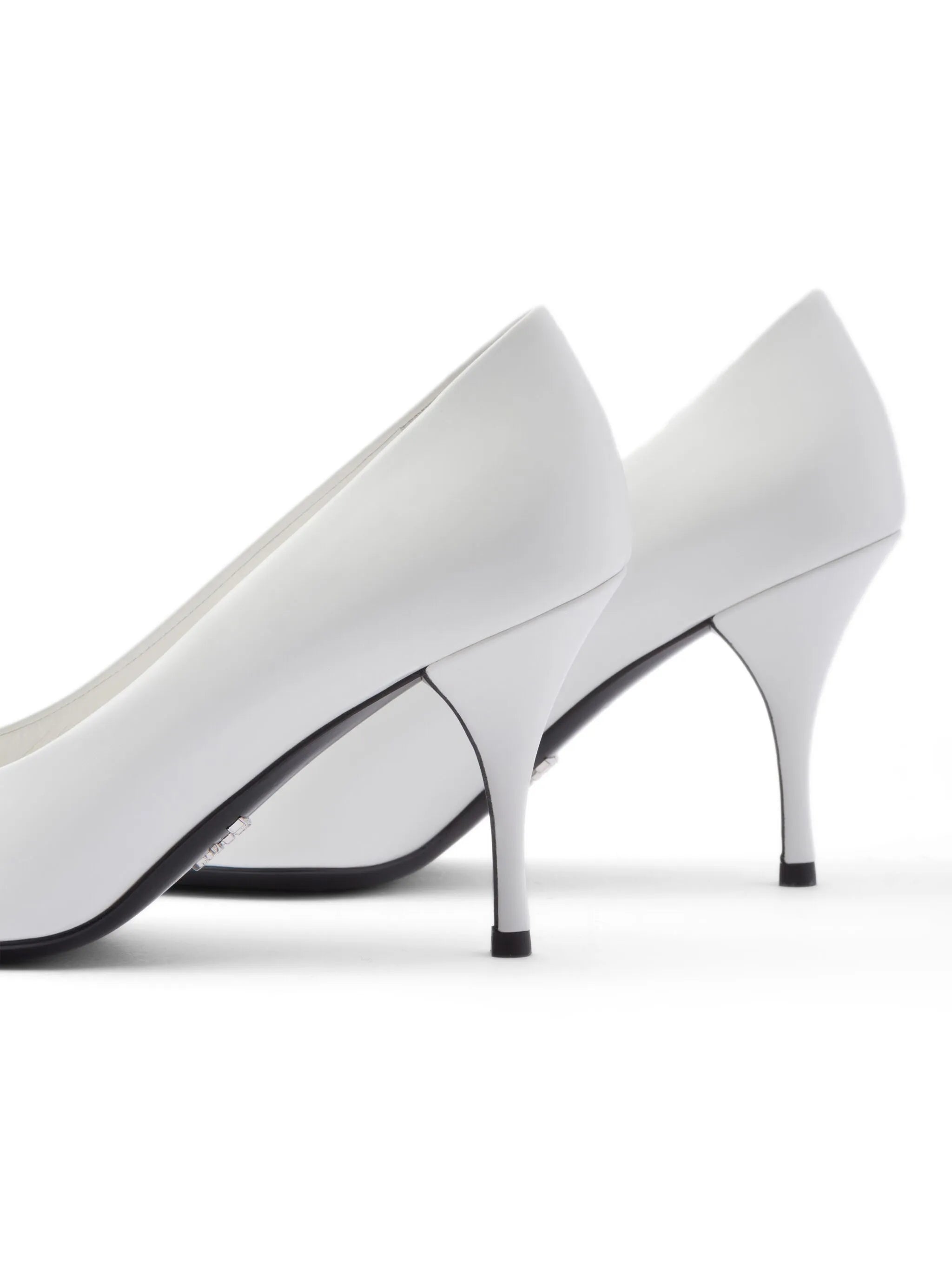 85mm leather pumps