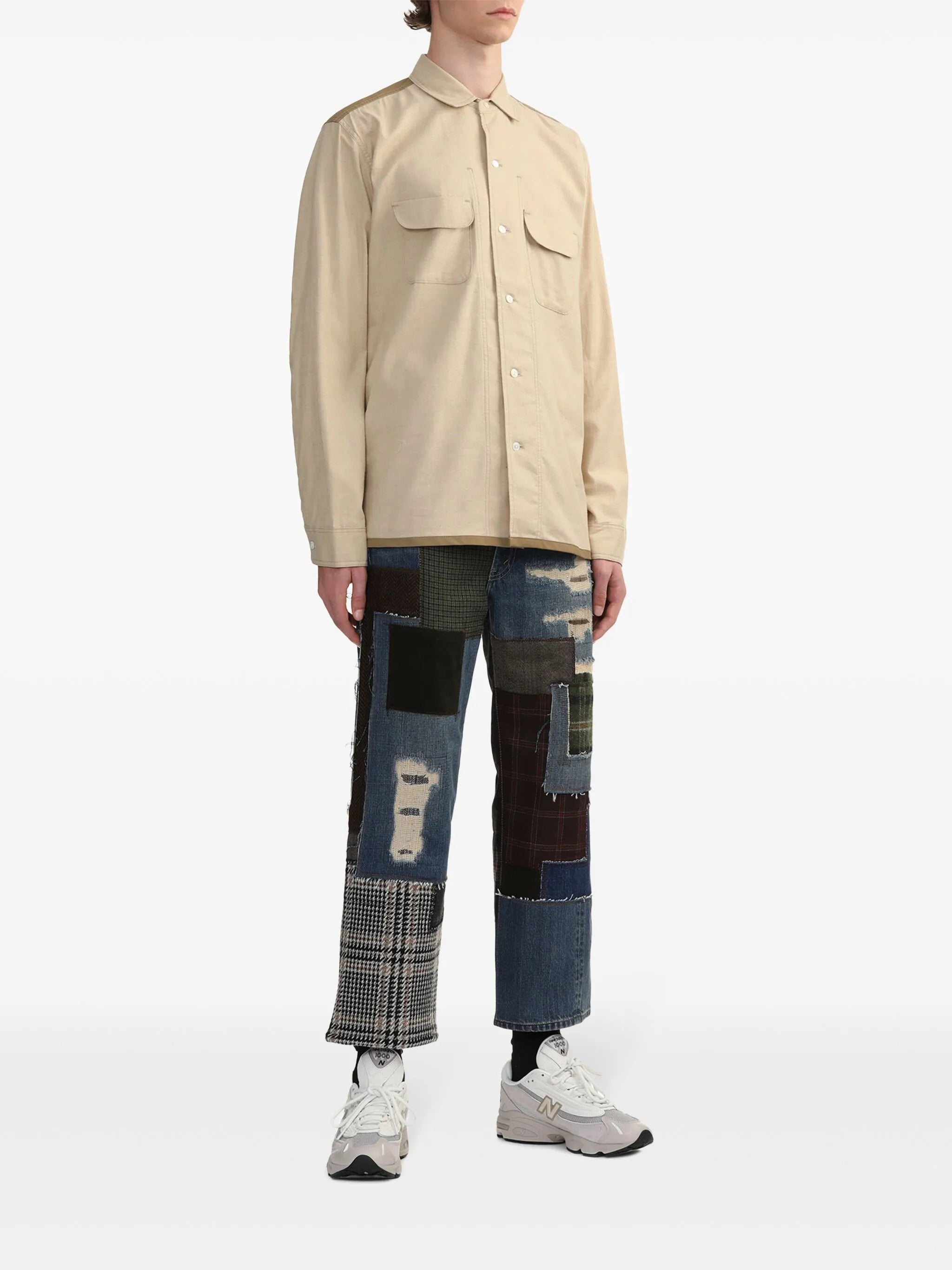 buttoned cotton shirt