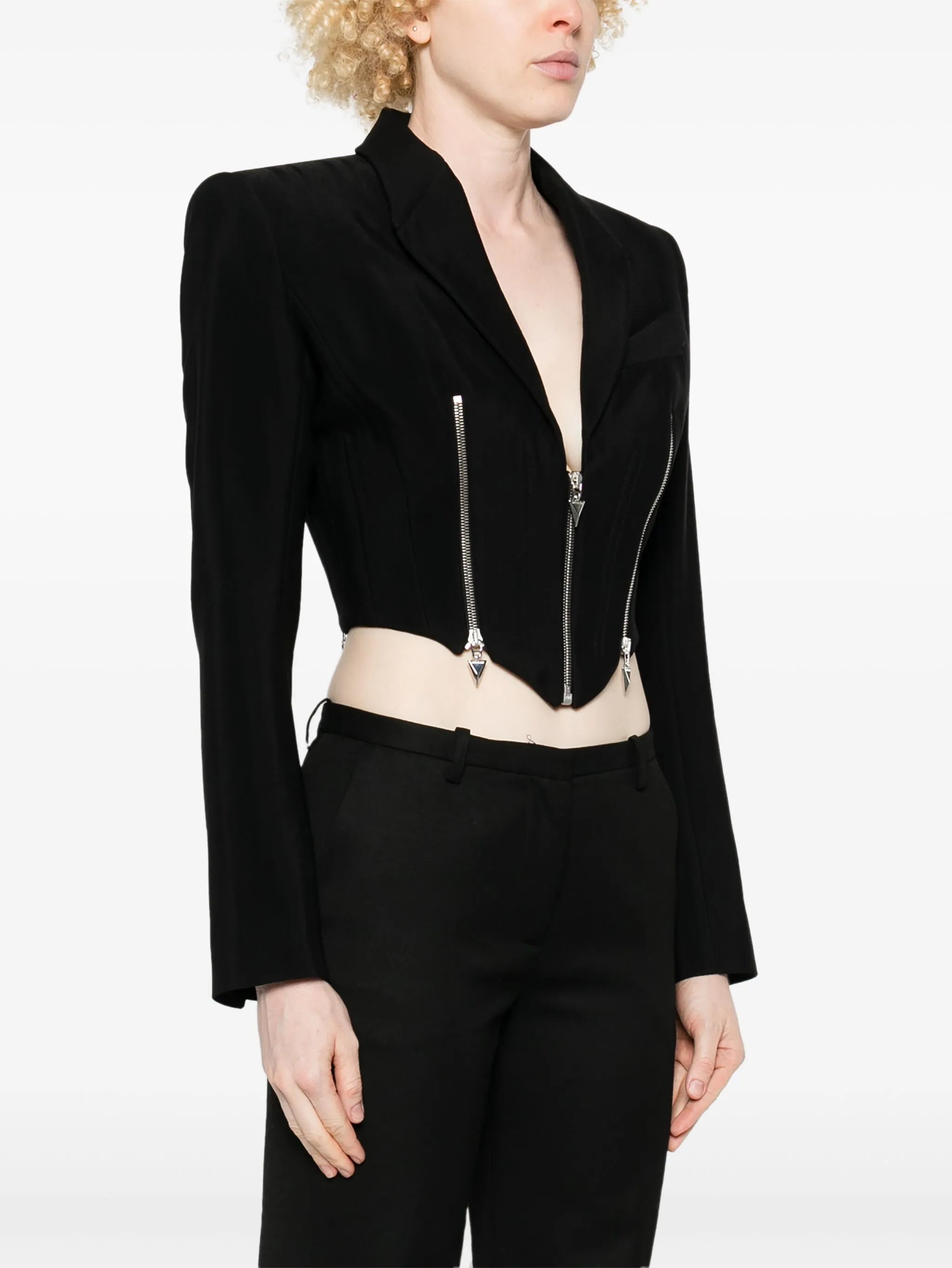 zip-up jacket