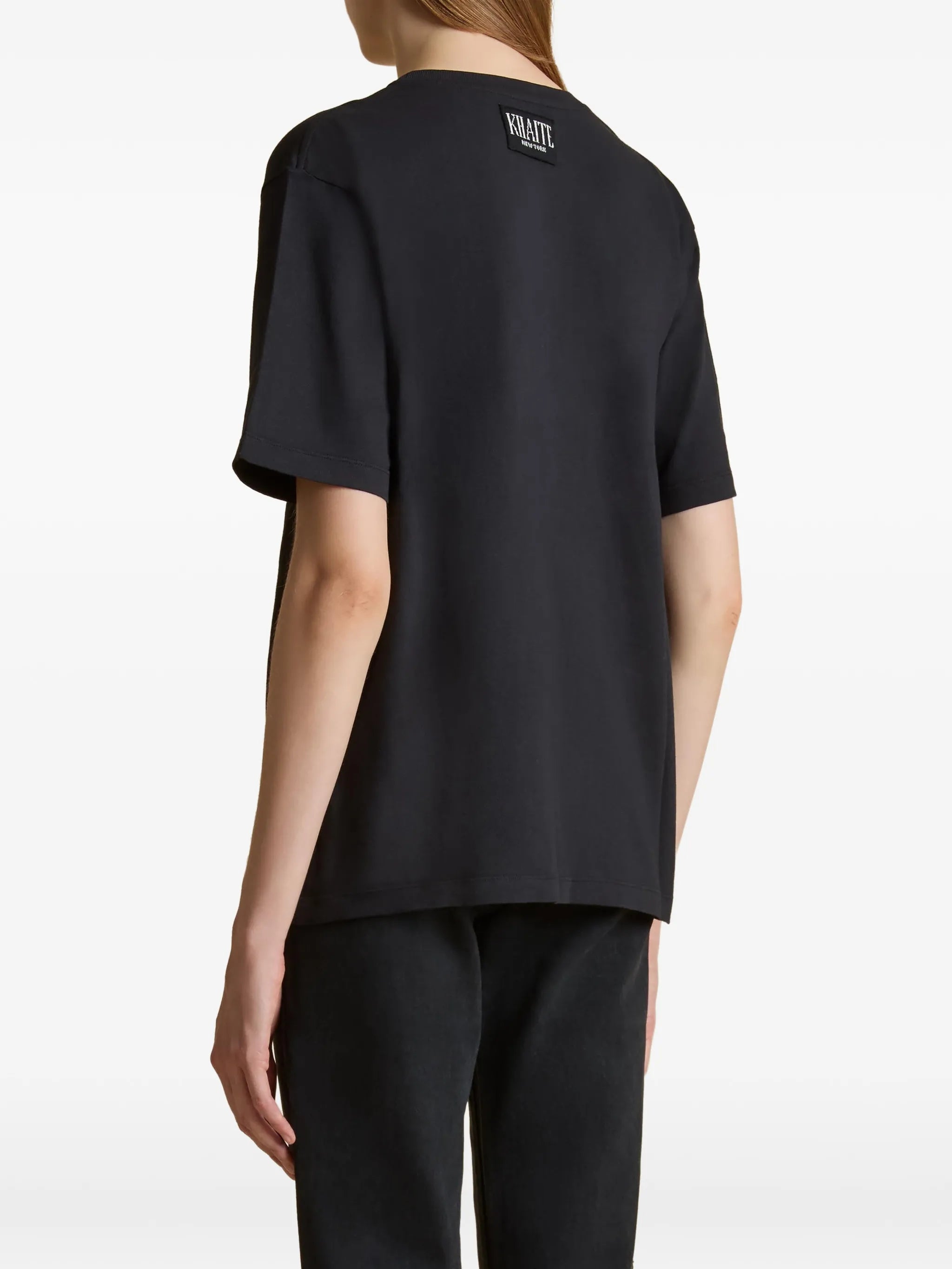 crewneck short-sleeved T-shirt