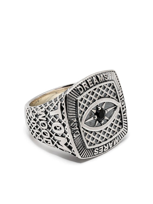 Championship Black Eye Signet ring