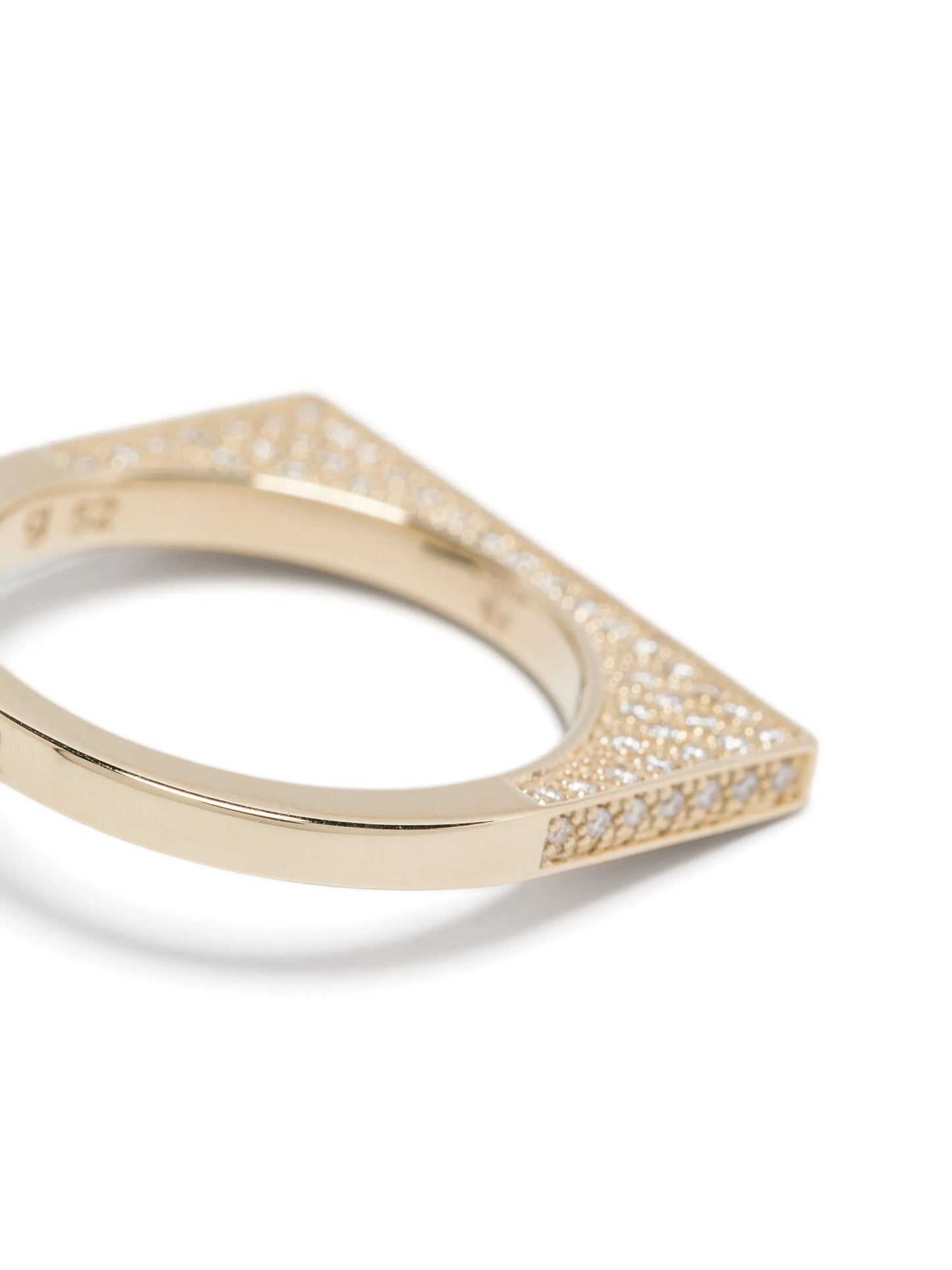 9K yellow gold Sleek ring