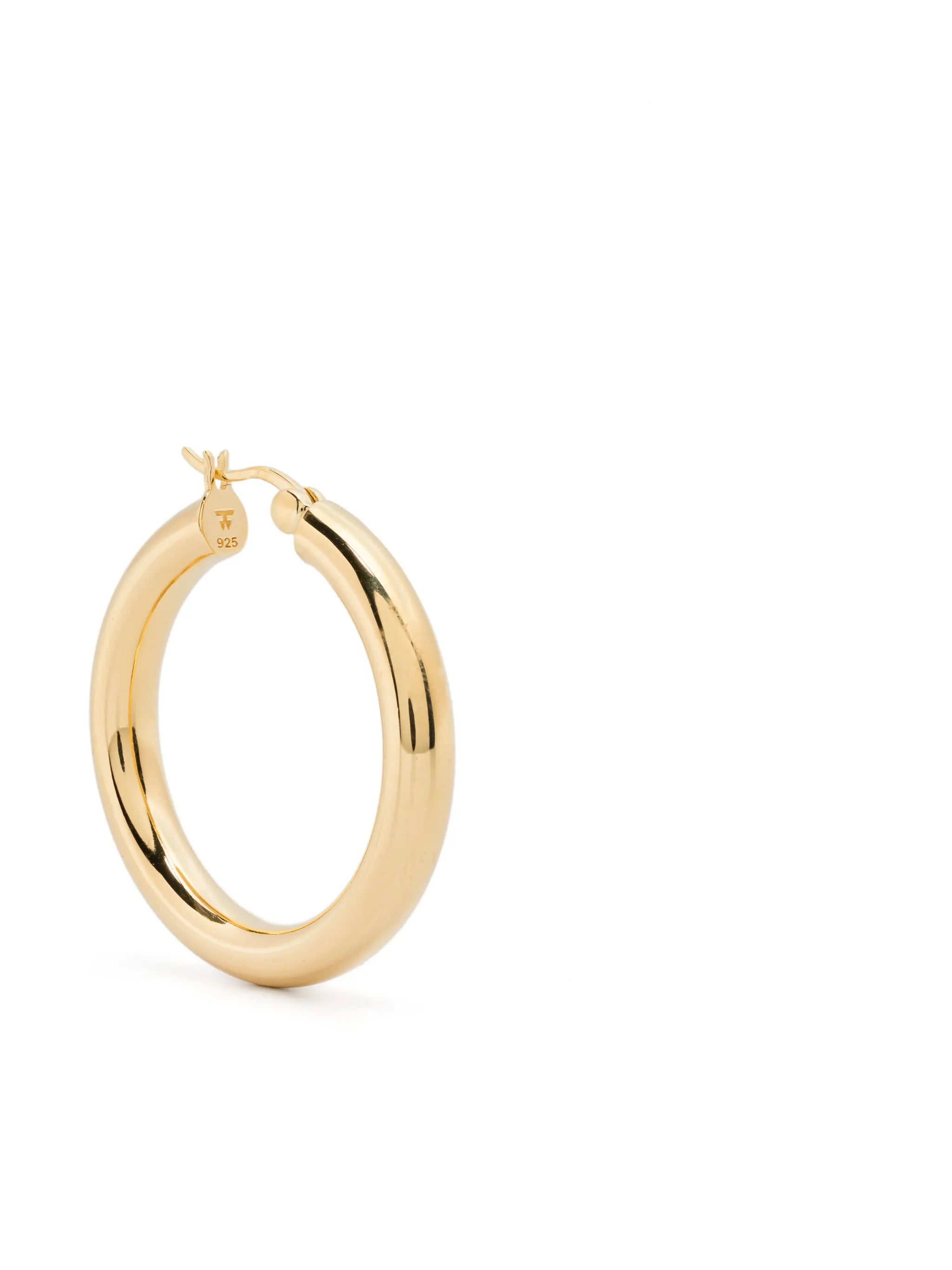 Classic hoop earrings