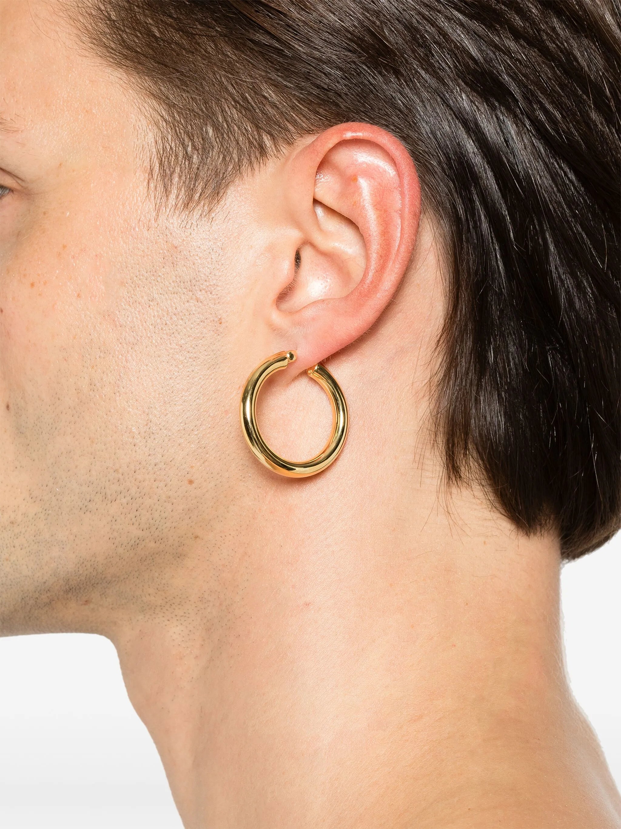 Classic hoop earrings