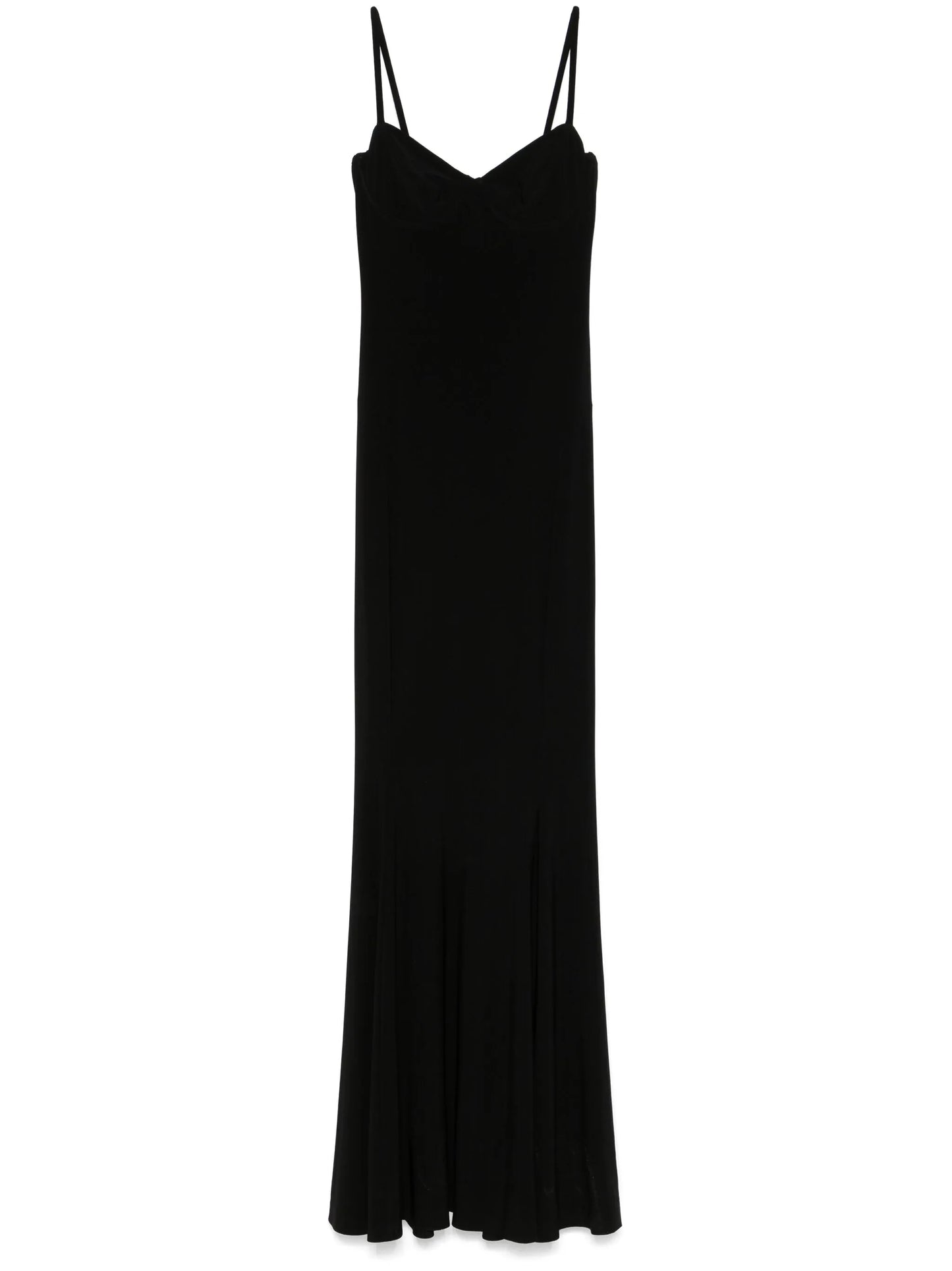 underwire-cup fishtail gown