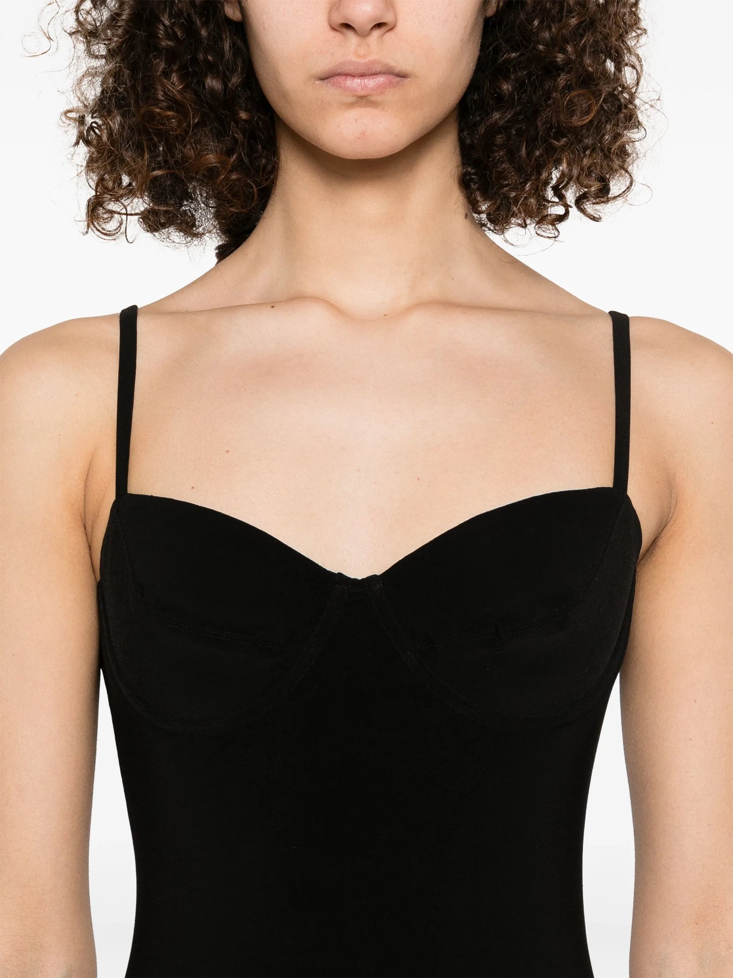 underwire-cup fishtail gown