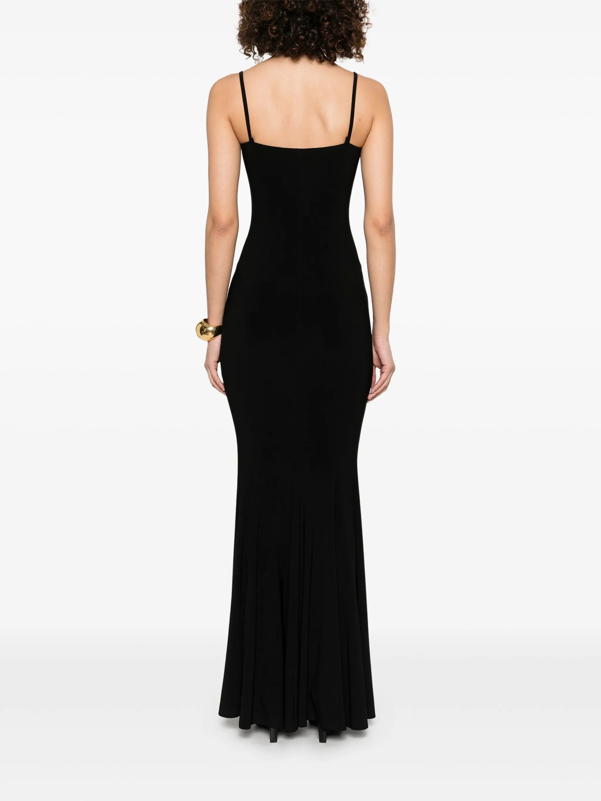 underwire-cup fishtail gown