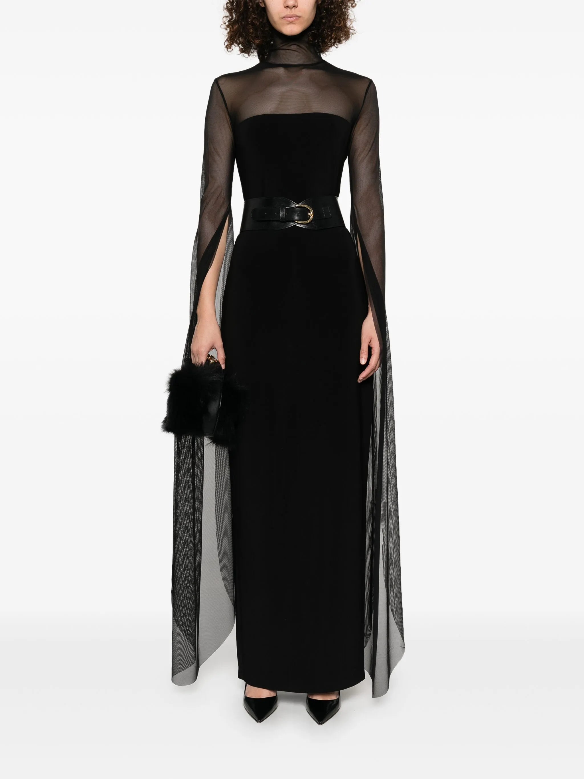 turtleneck gown