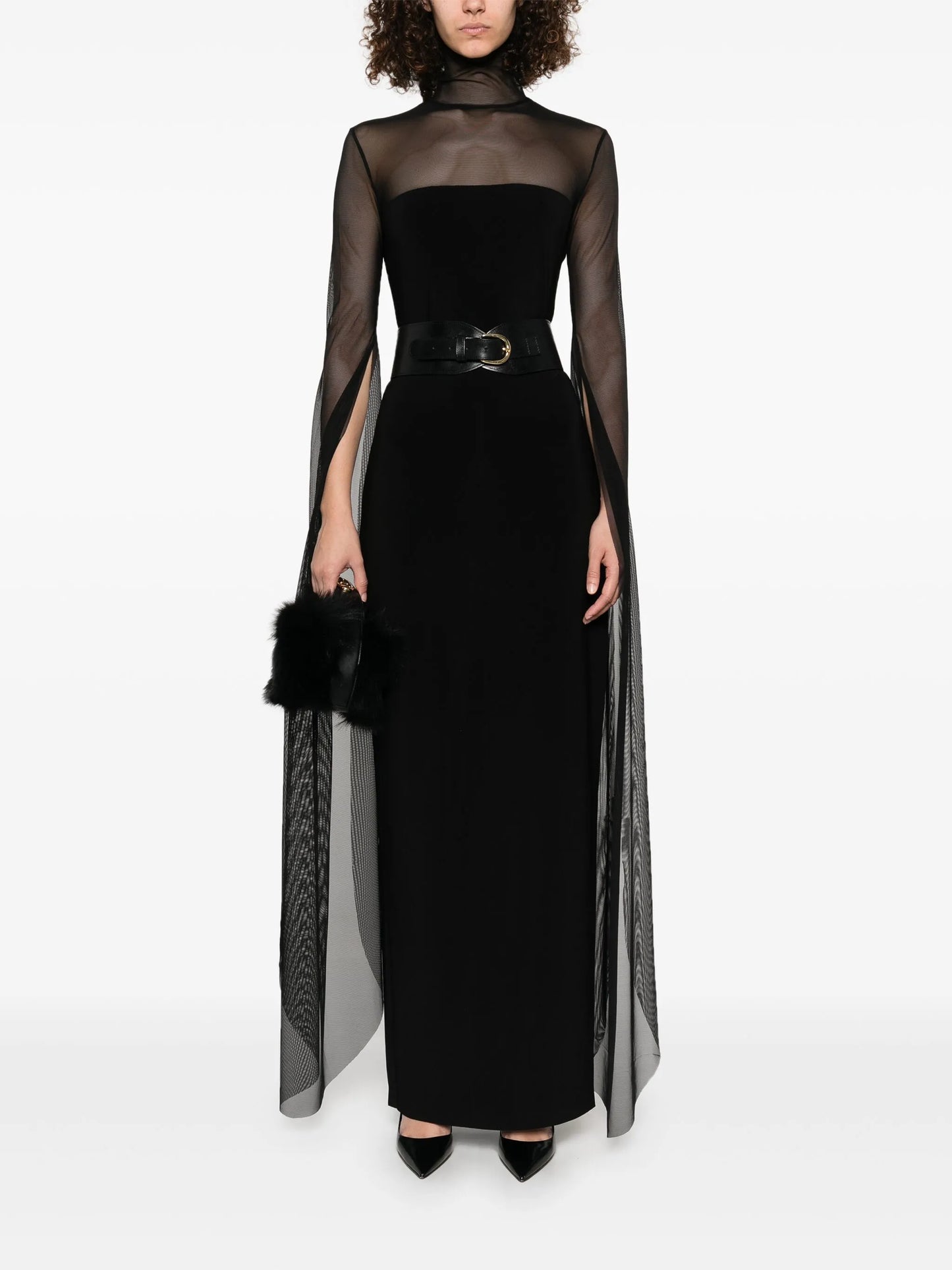 turtleneck gown
