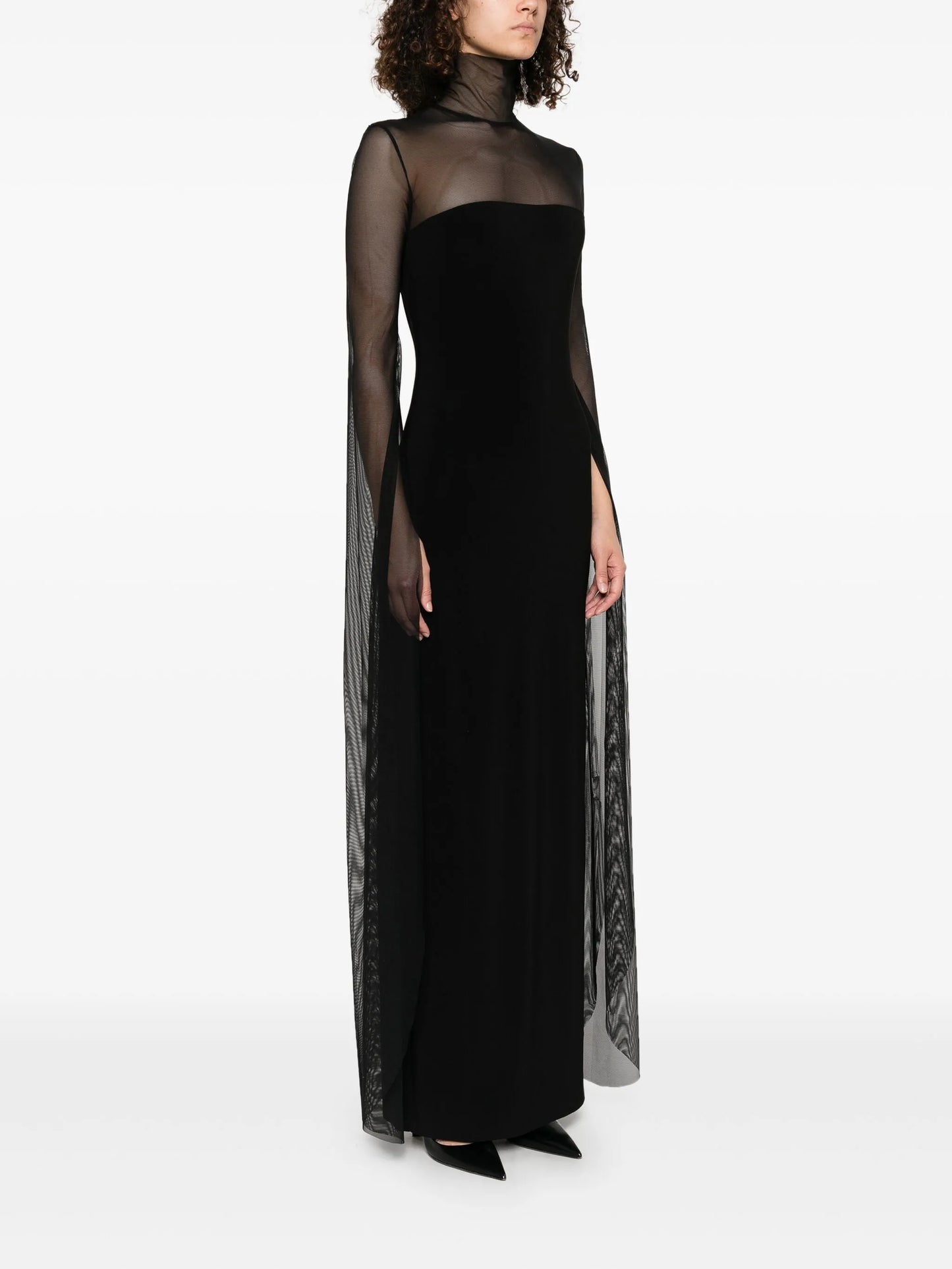 turtleneck gown