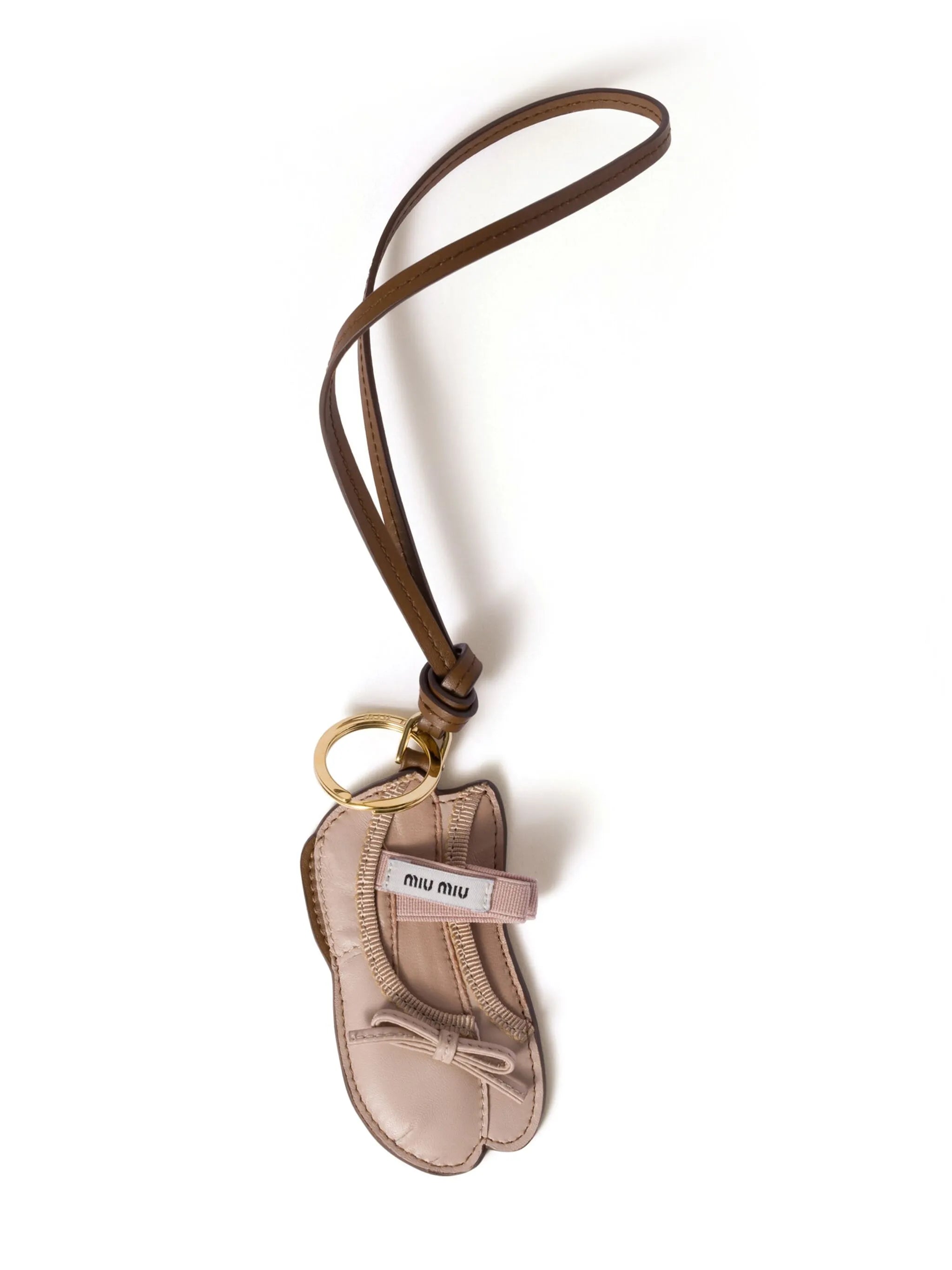 miu ballet leather keychain trick