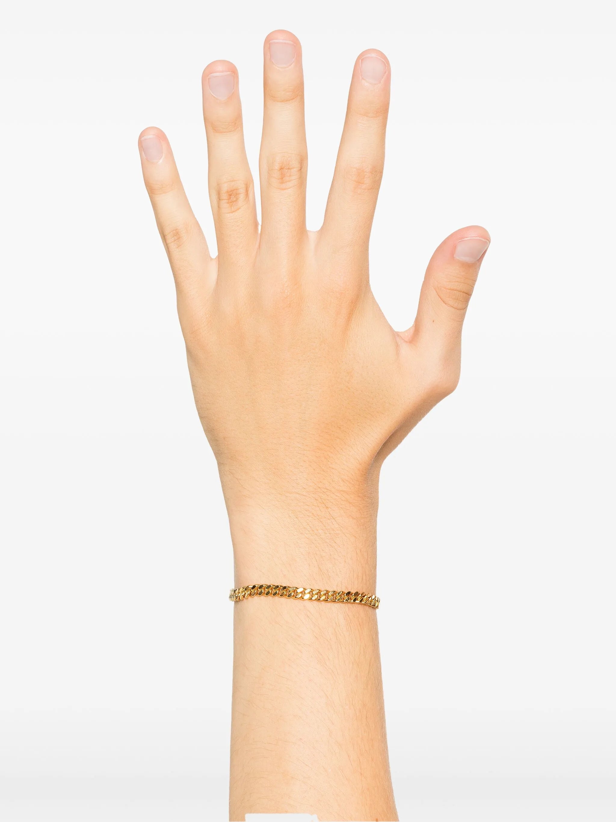 18KT gold-plated chain bracelet