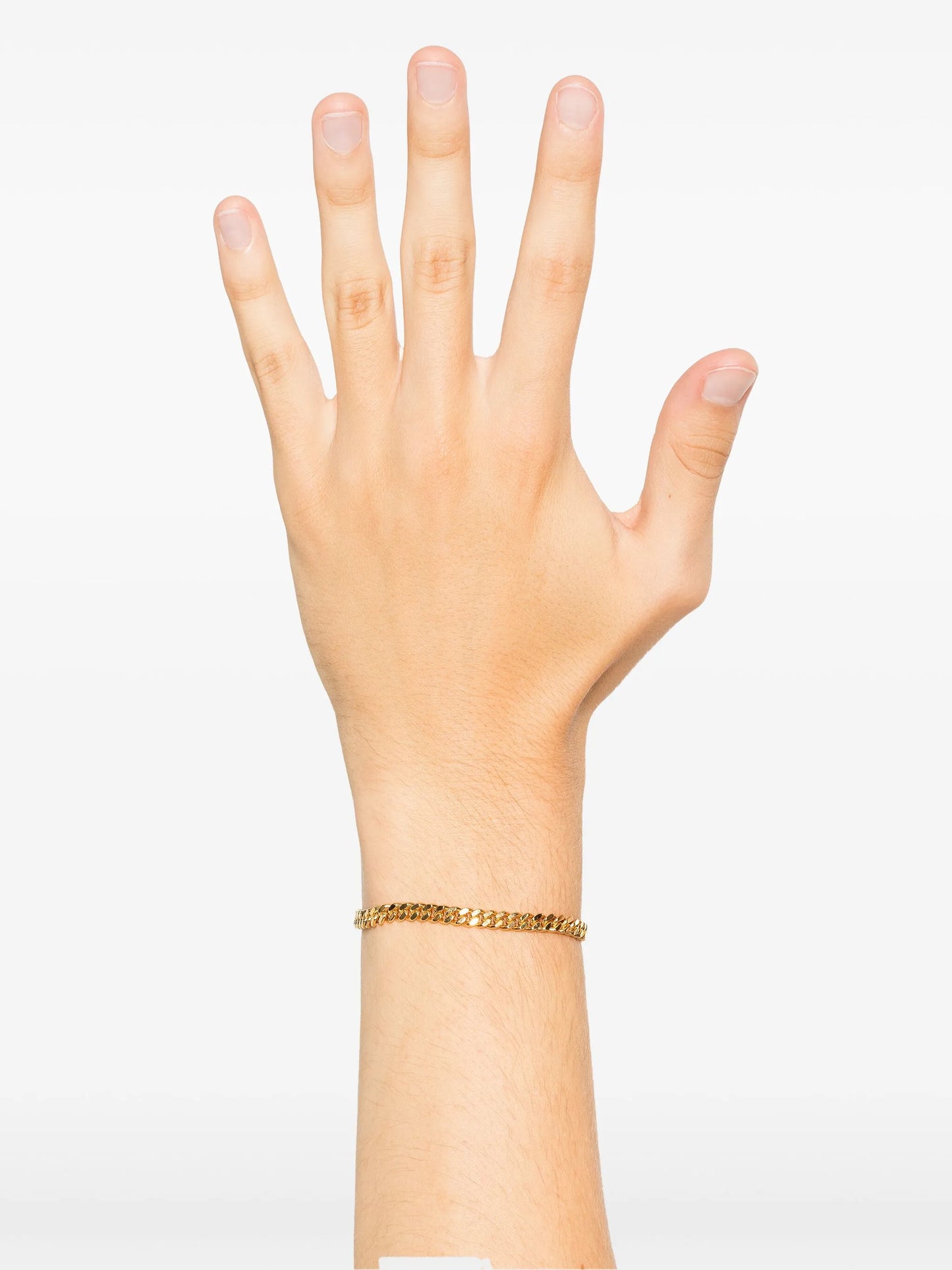 18KT gold-plated chain bracelet