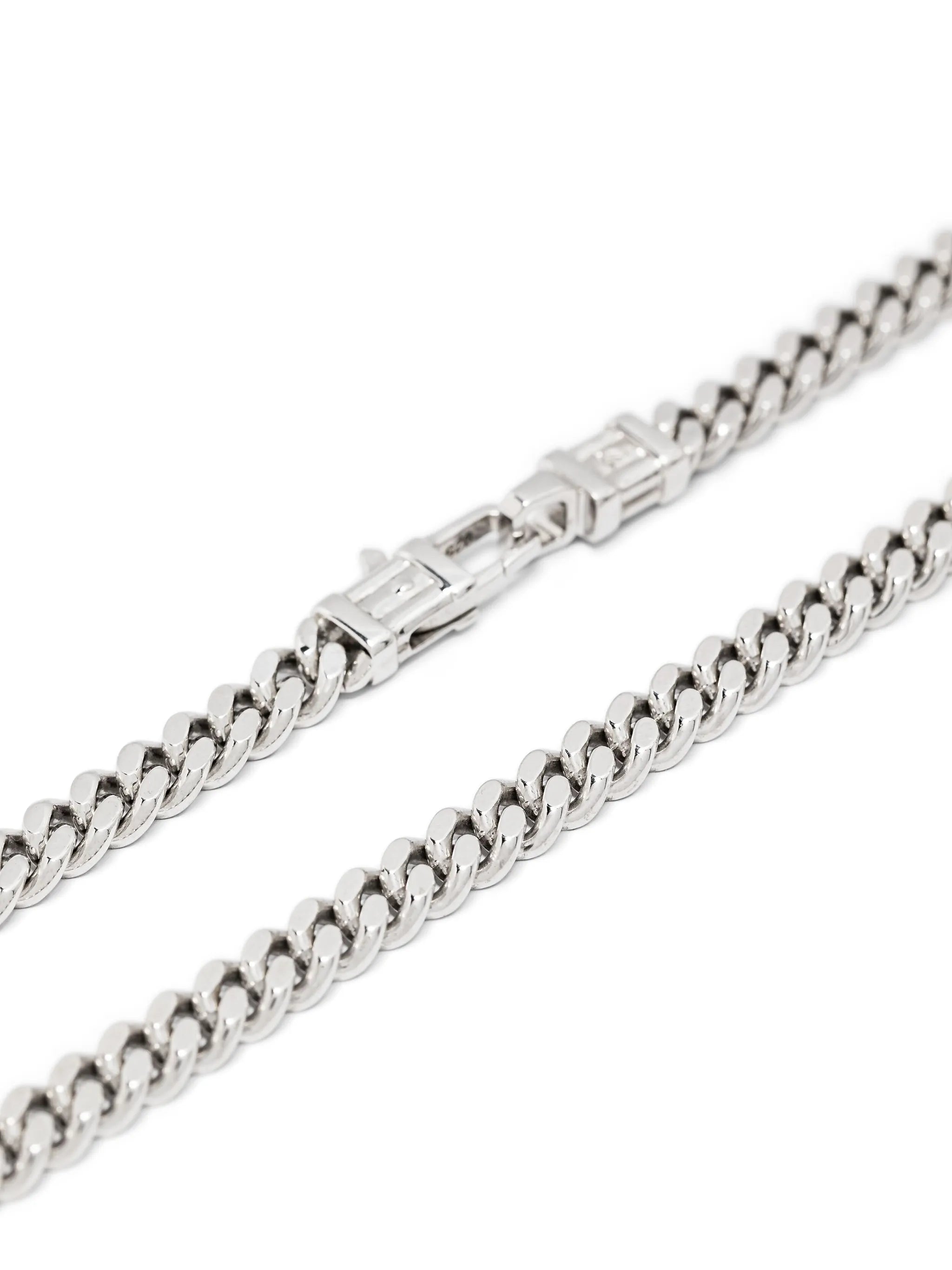 L curb chain necklace