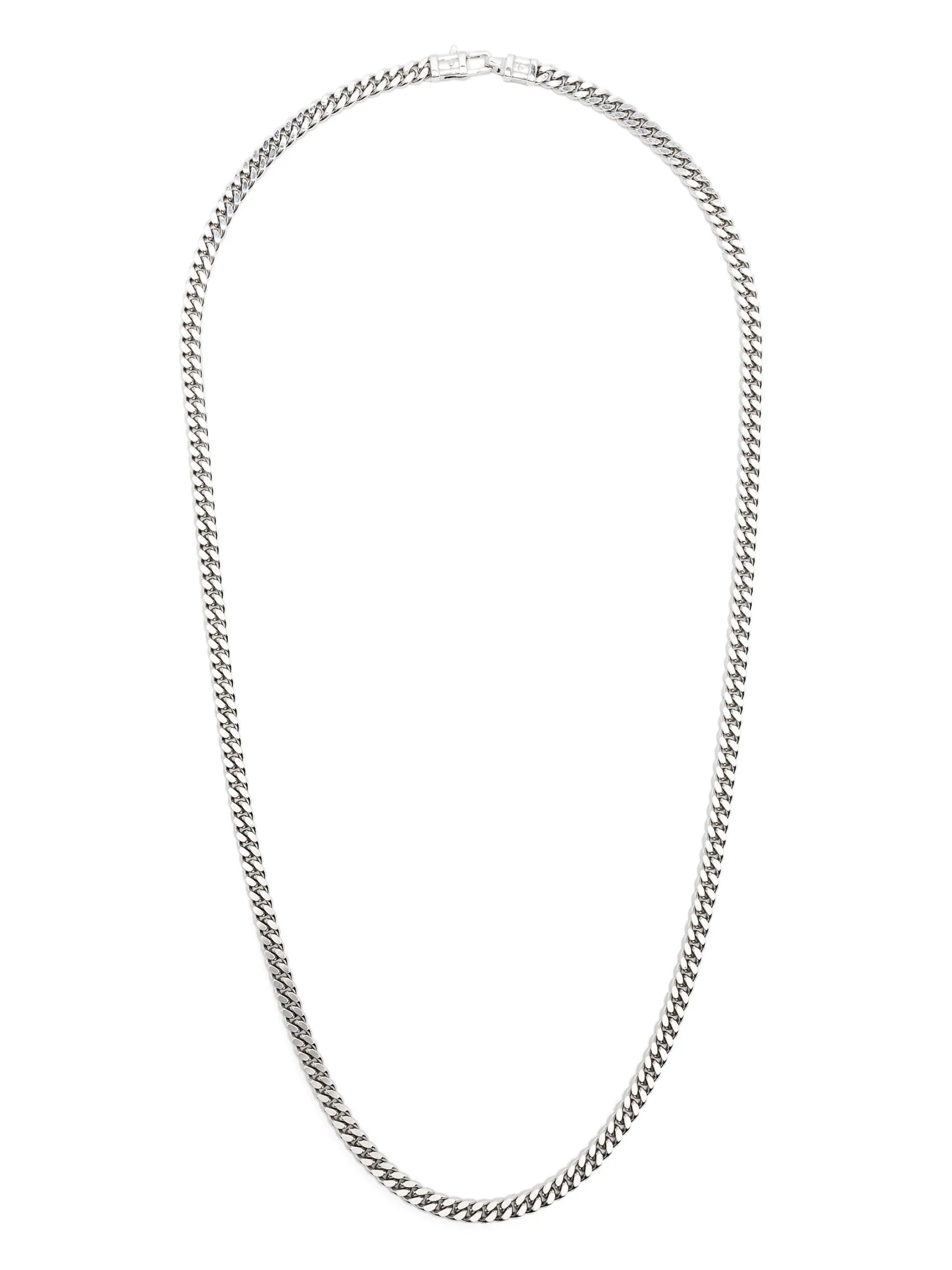 L curb chain necklace