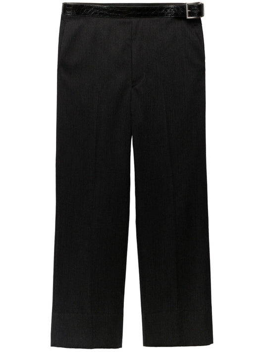 belted chino trousers