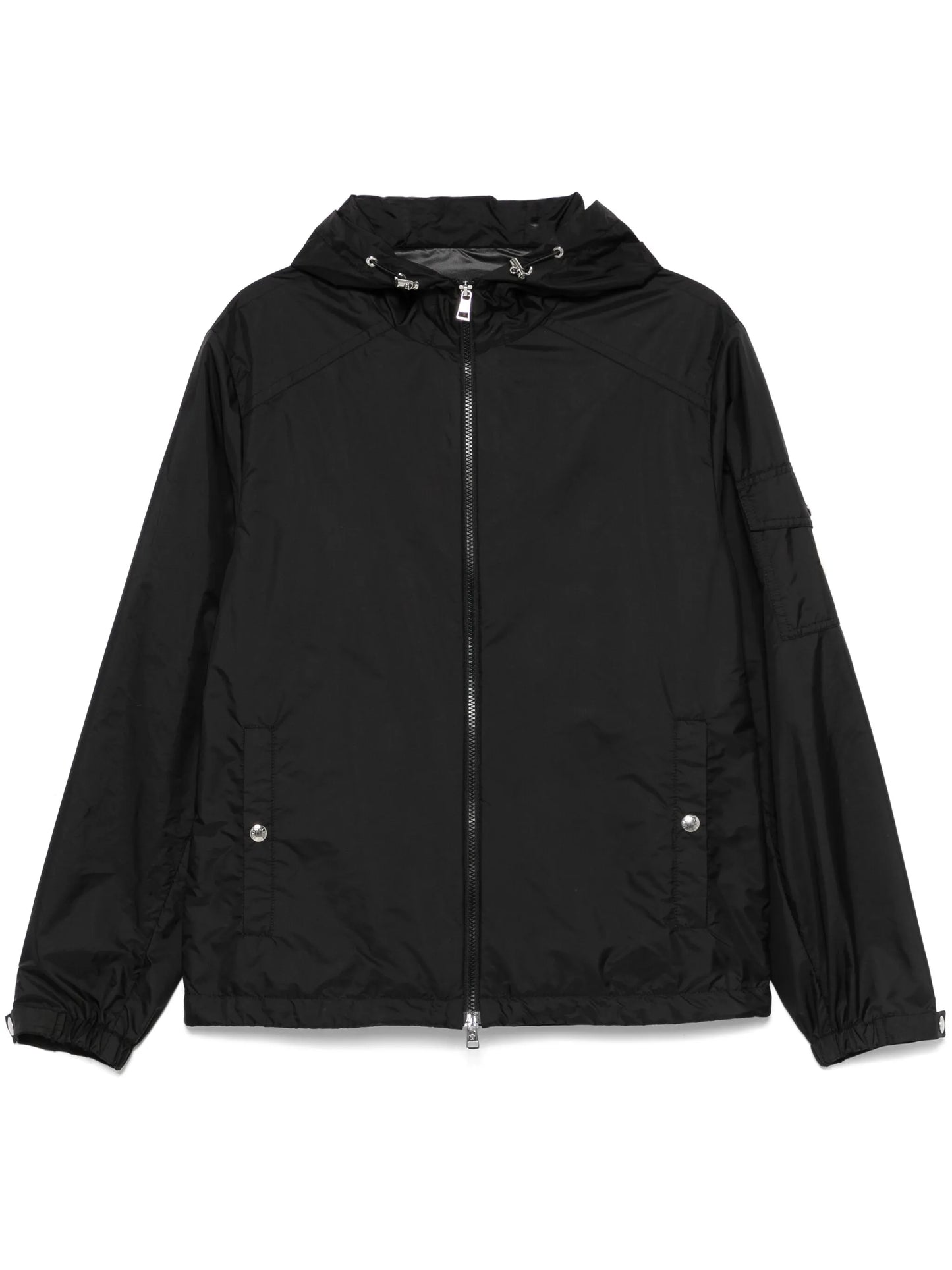 Etiache hood logo-patch jacket