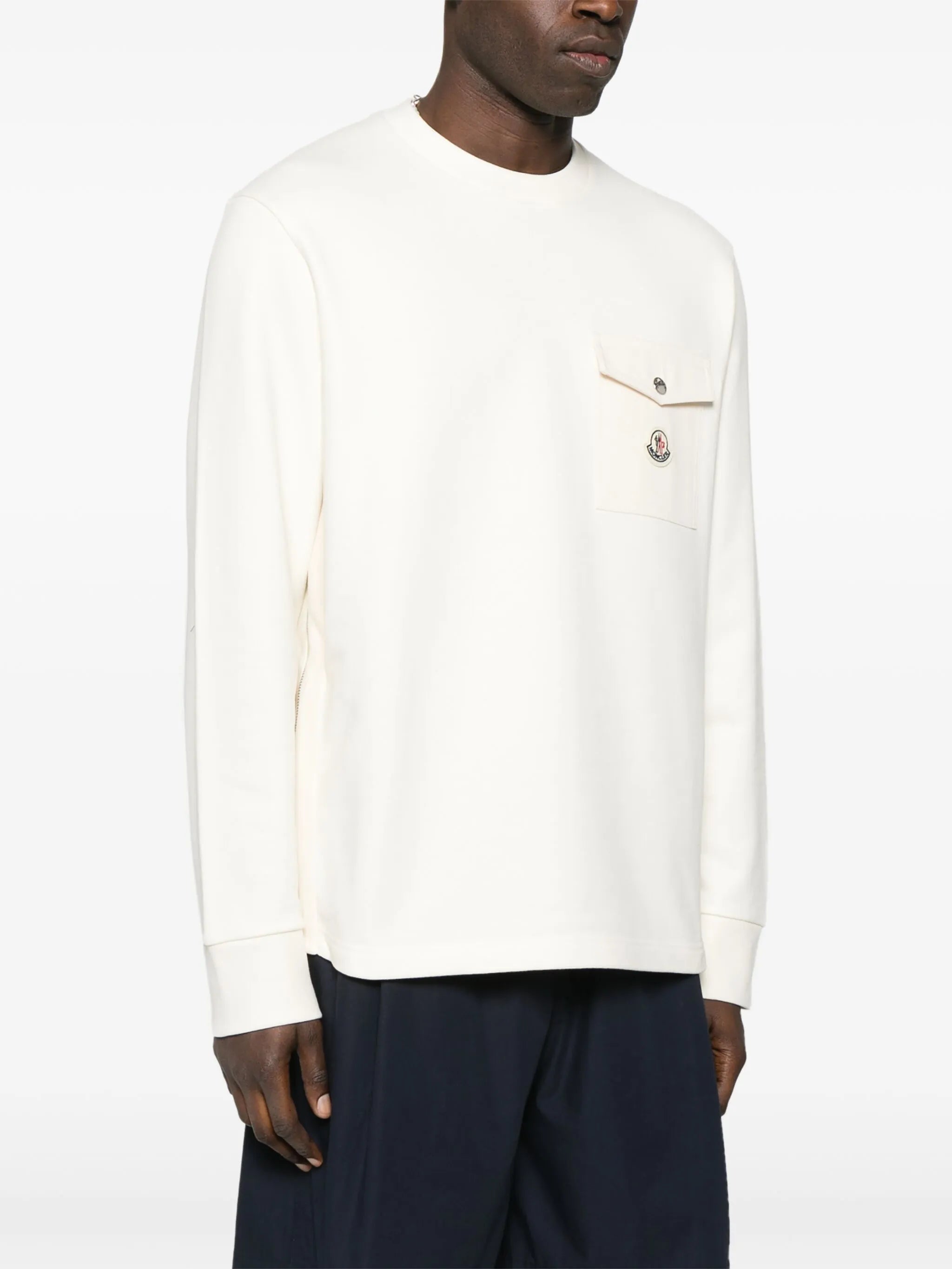 logo-patch sweatshirt