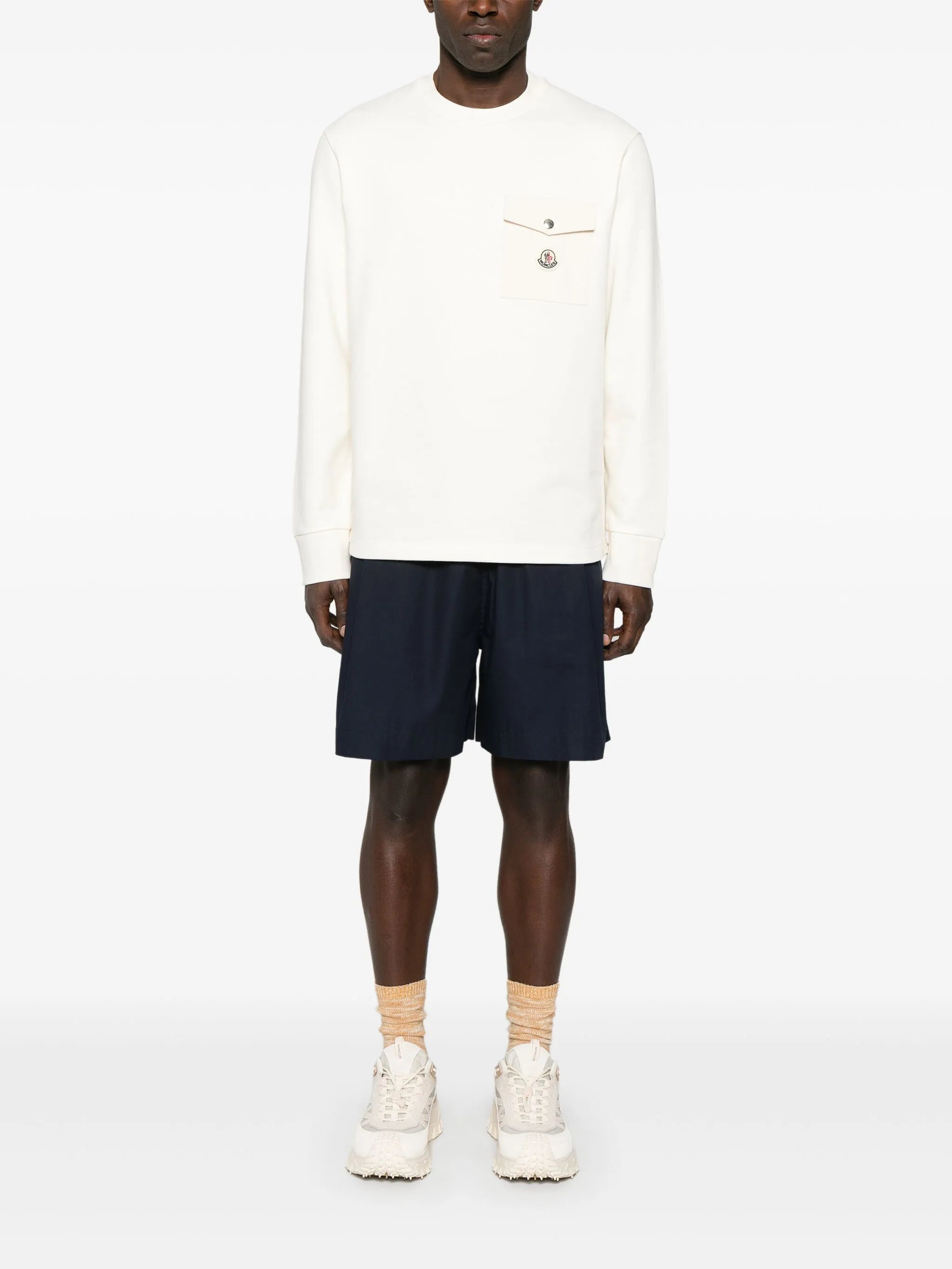 logo-patch sweatshirt