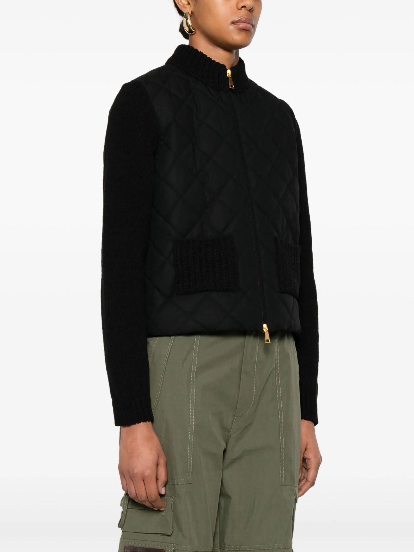 padded zip-up jacket