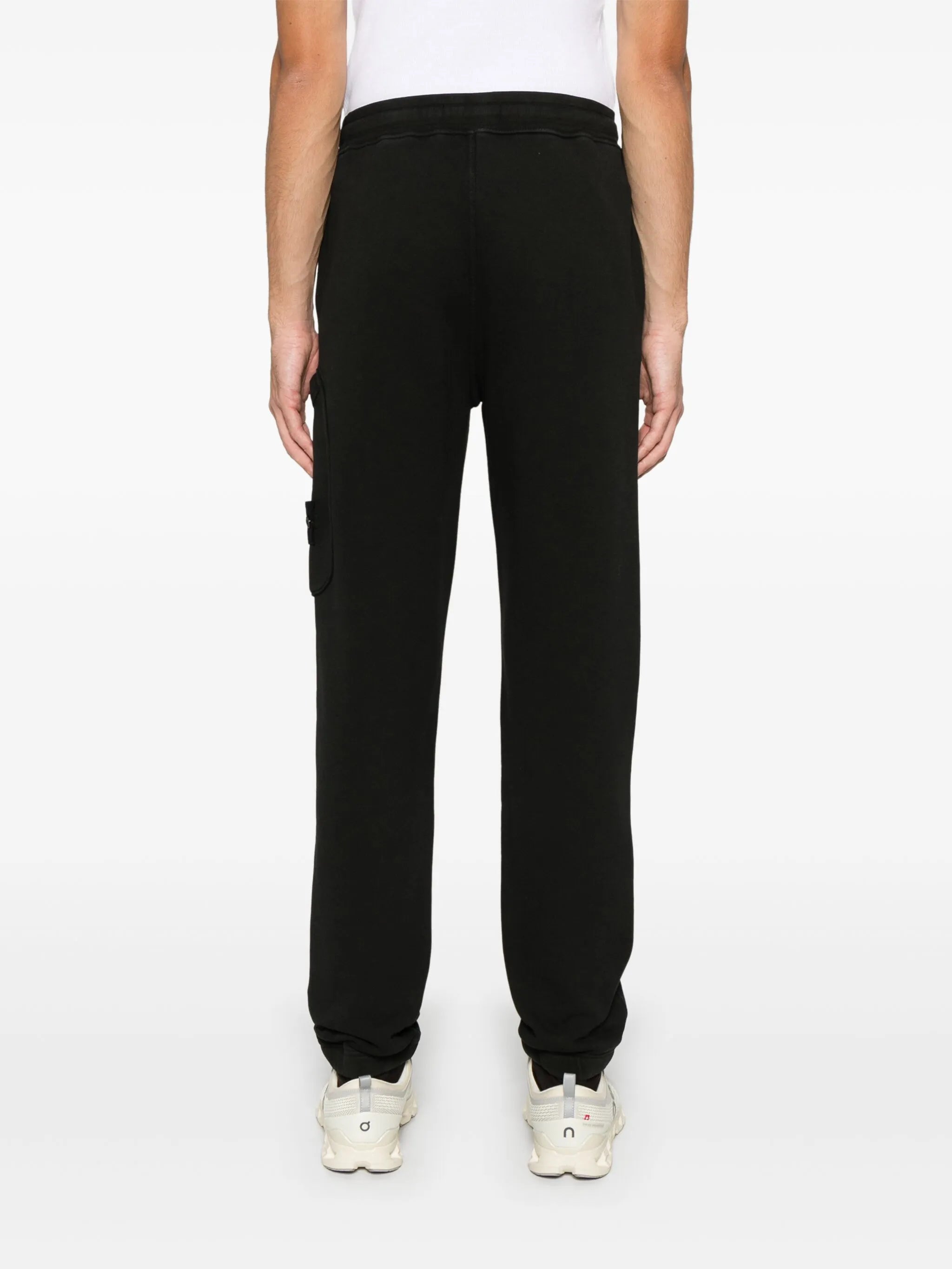 organic cotton fleece track pants
