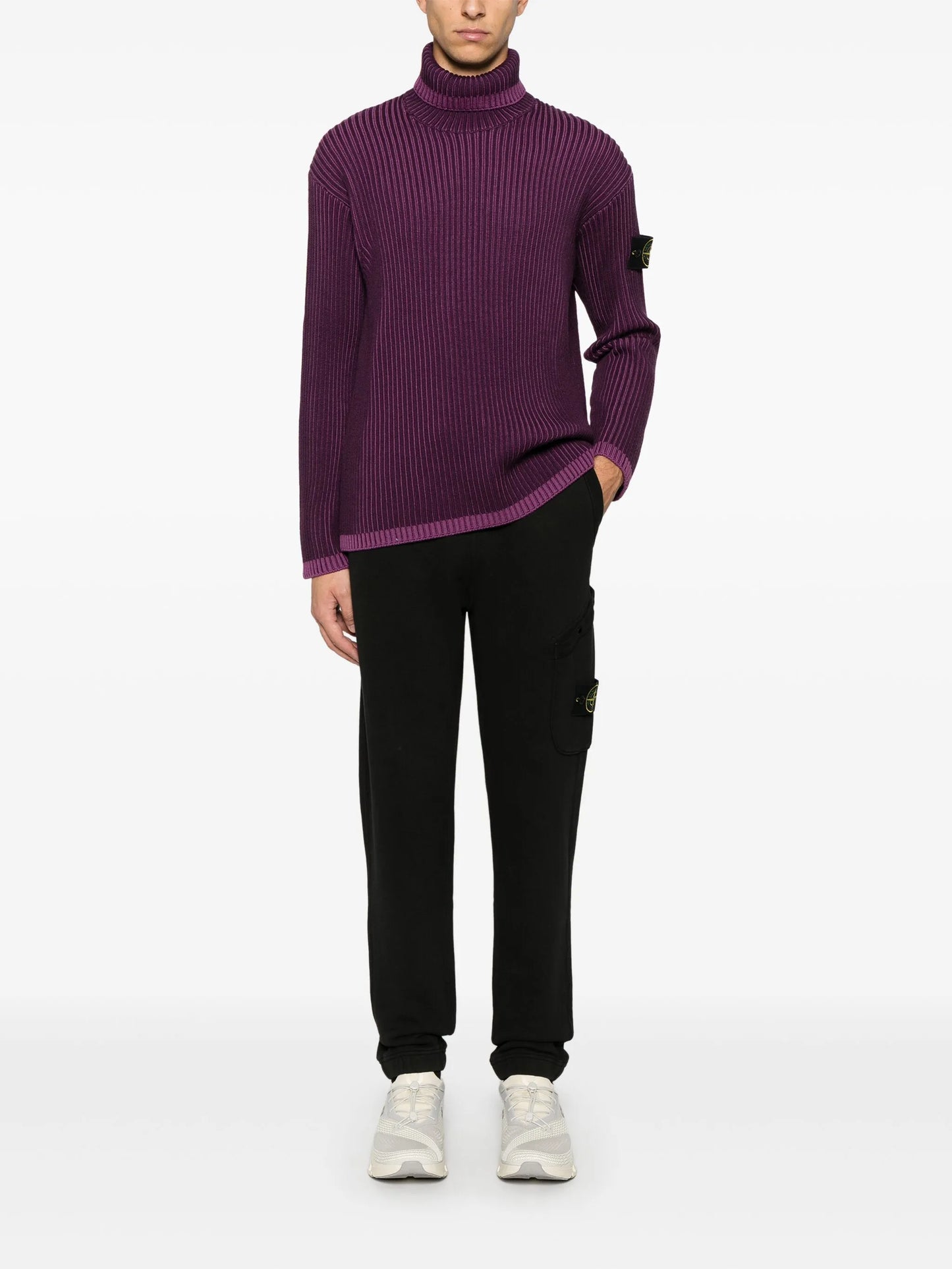 organic cotton fleece track pants