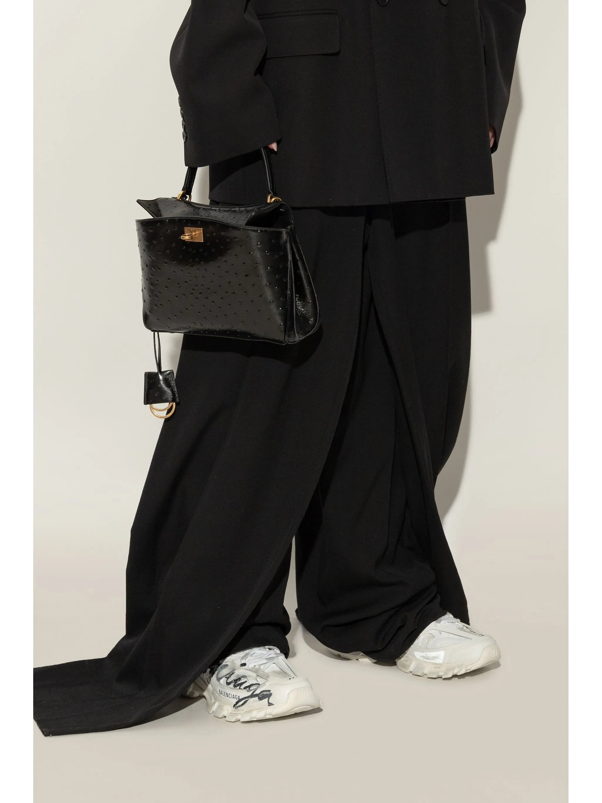 Rodeo leather tote bag