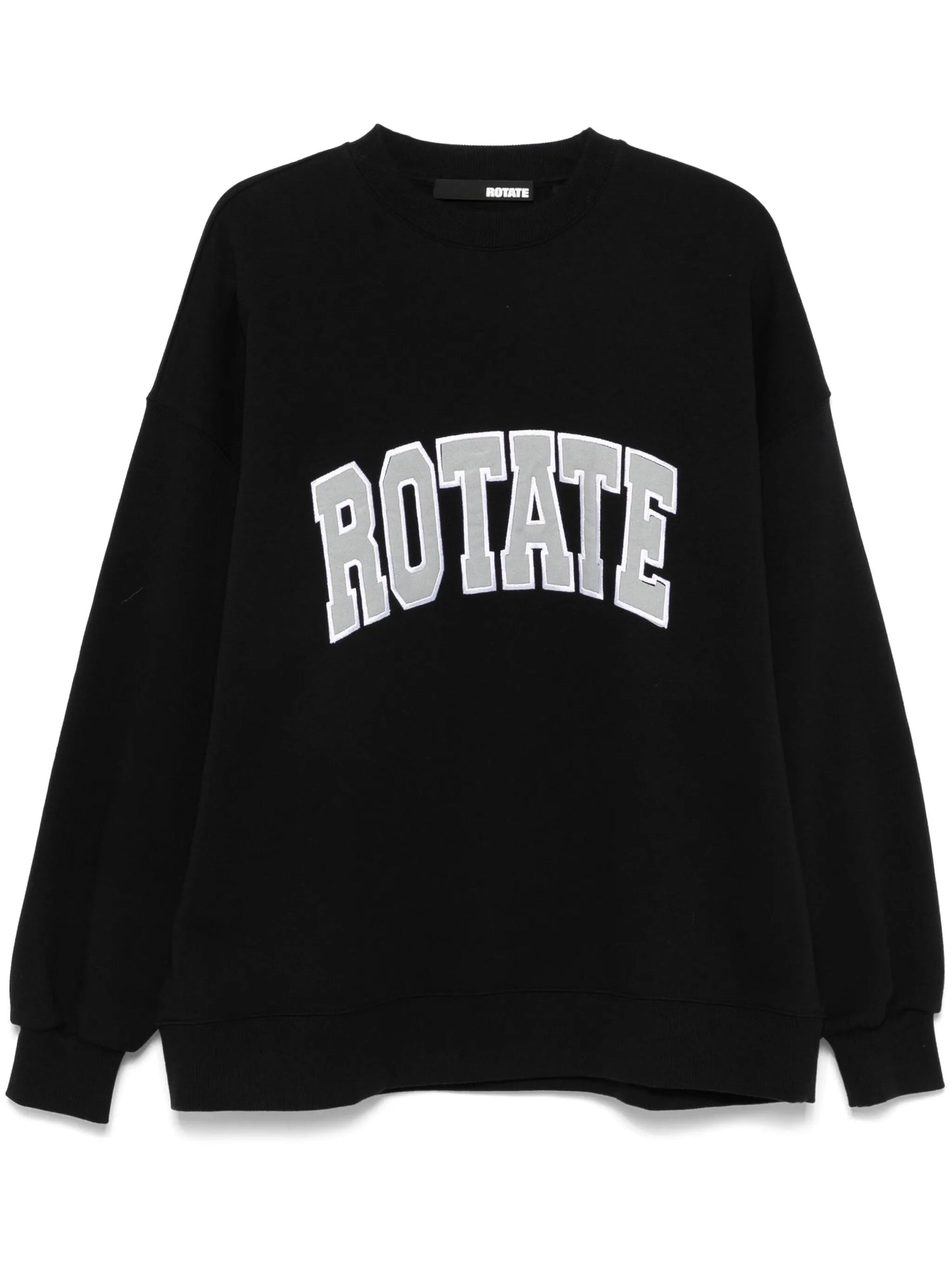 logo-embroidered sweatshirt