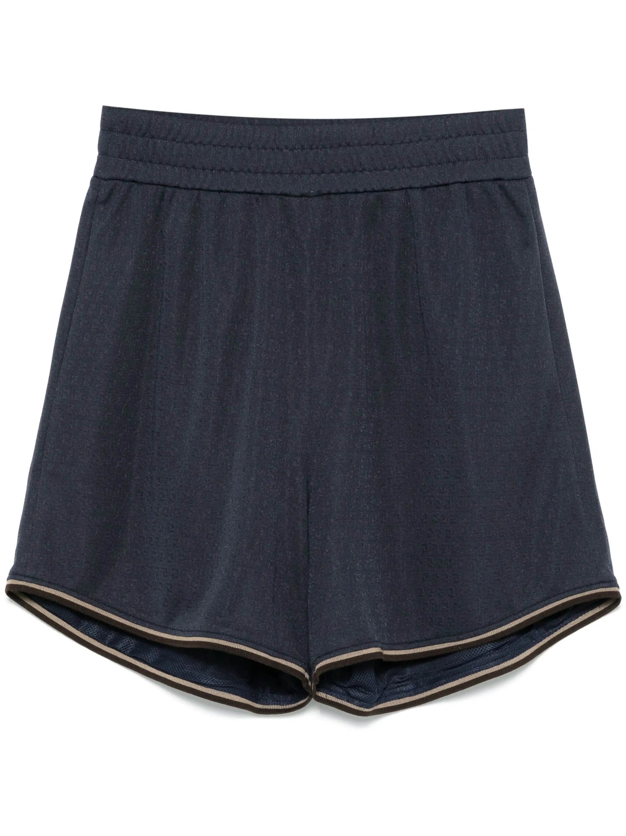 FF-jacquard shorts