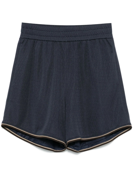 FF-jacquard shorts